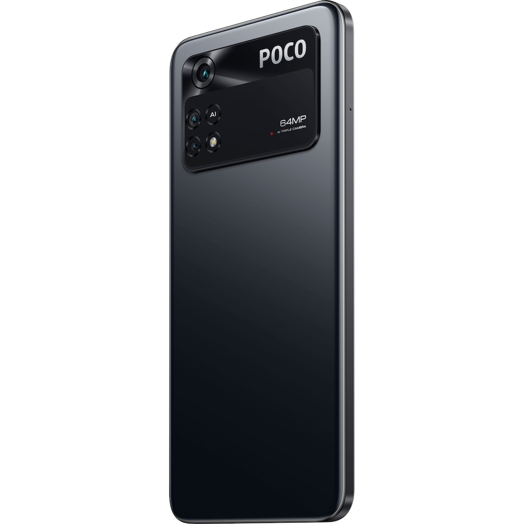 Xiaomi Smartphone »POCO M4 Pro«, Power Black, 16,33 cm/6,43 Zoll, 256 GB Speicherplatz, 64 MP Kamera