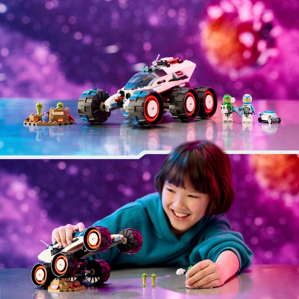 LEGO® Konstruktionsspielsteine »Weltraum-Rover mit Außerirdischen (60431), LEGO City«, (311 St.)