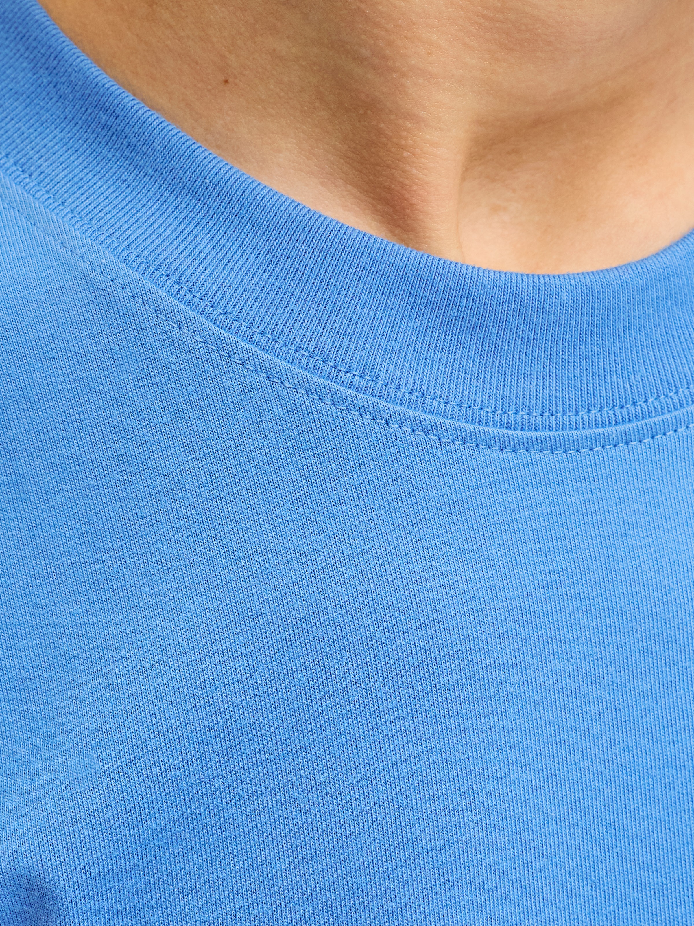 Jack & Jones Junior T-Shirt »JORNORREBRO EMB TEE SS CN NOOS JNR« Baumwolle, relaxed fit, Kurzarm