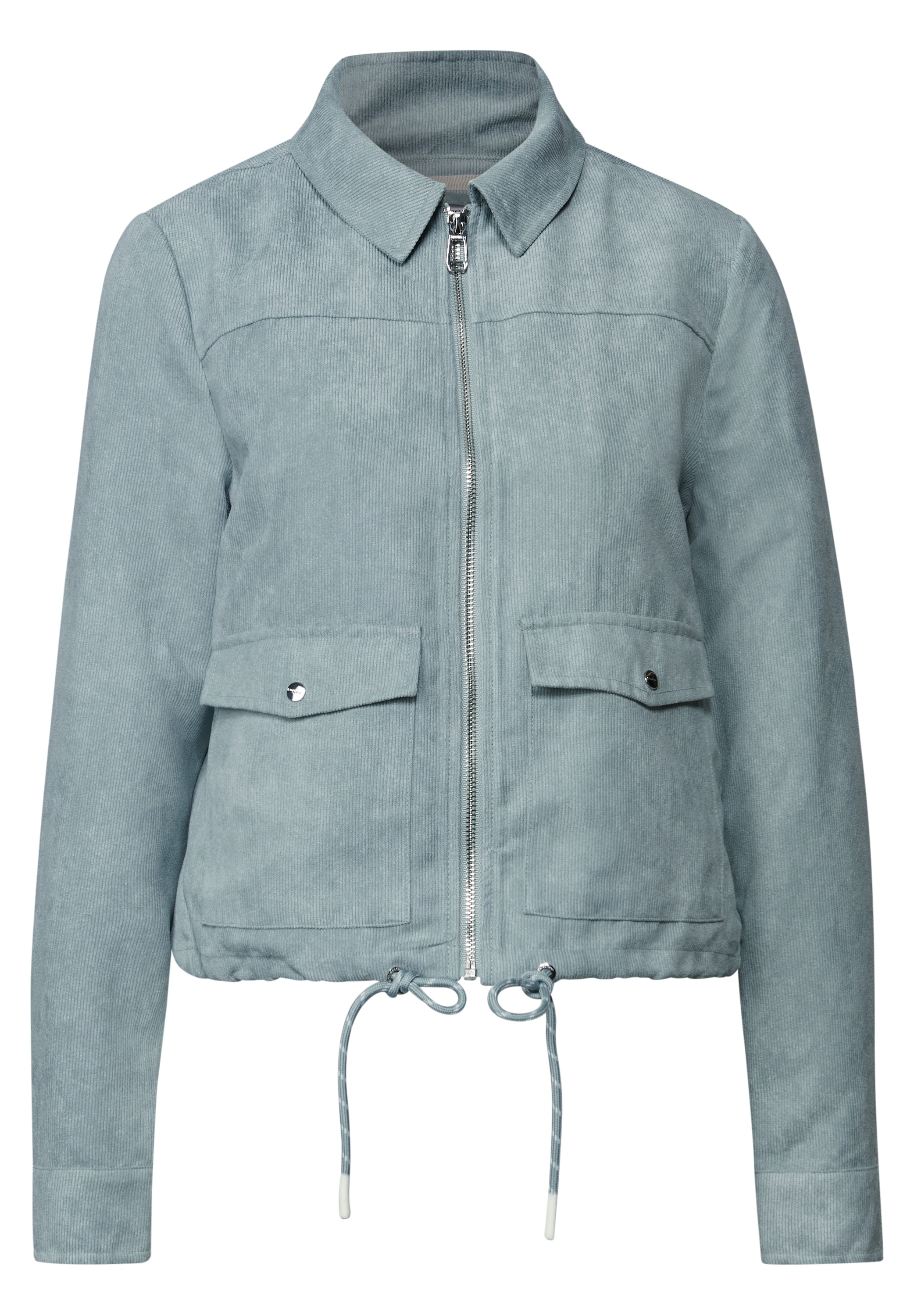 STREET ONE Cordjacke, mit Zipper