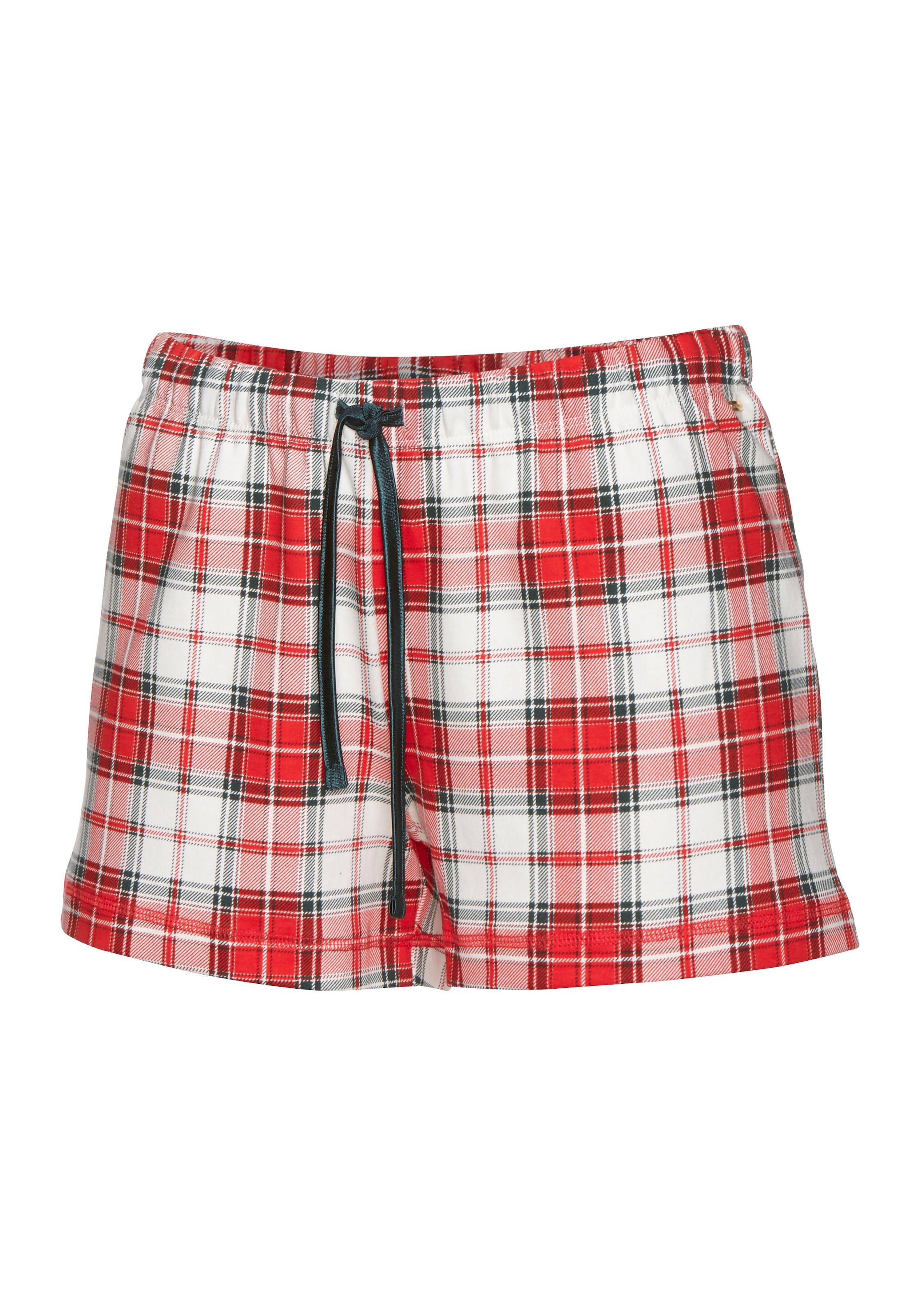 LASCANA Schlafshorts, mit Karomuster
