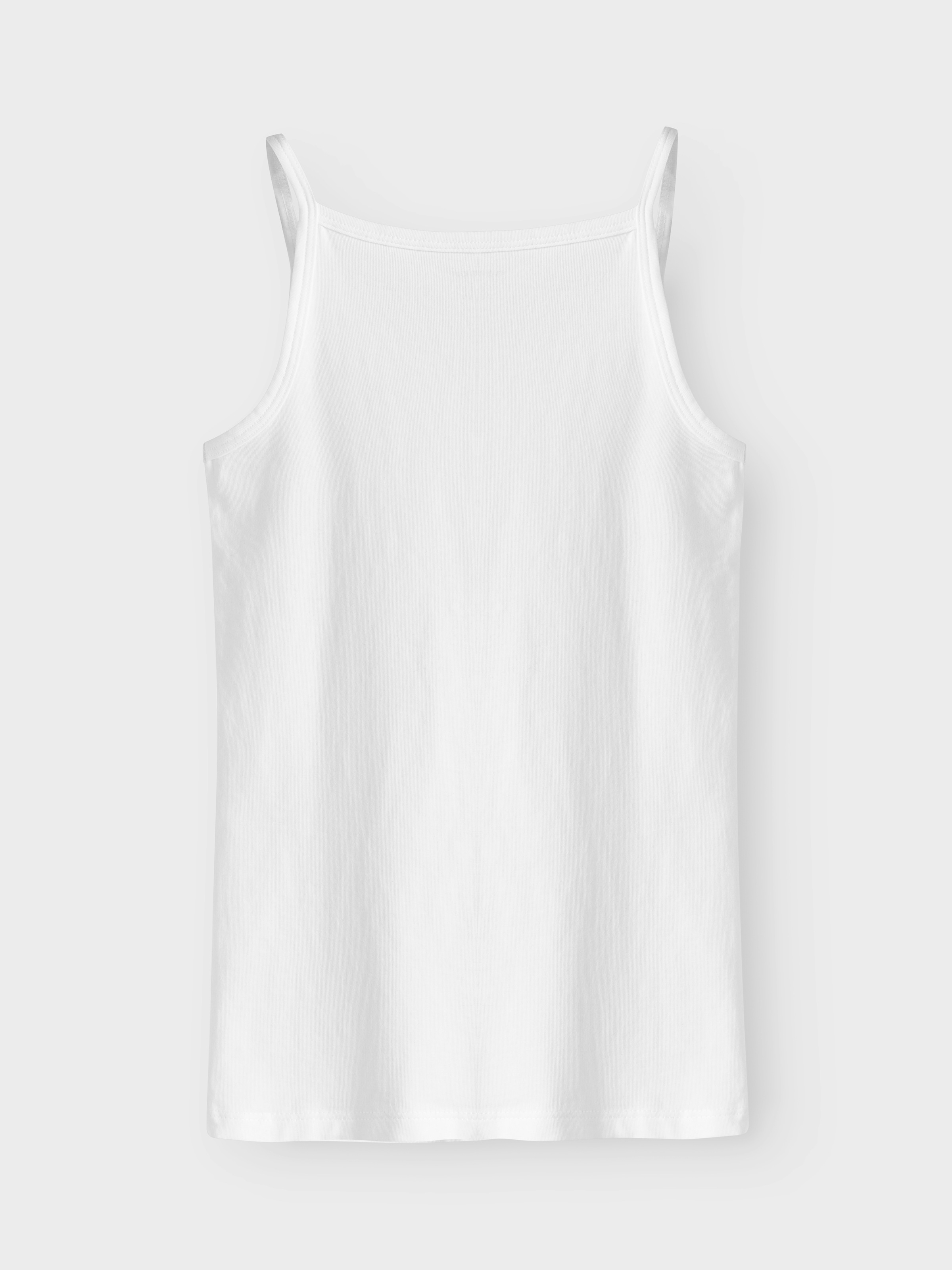 Name It Unterhemd »NKFSTRAP TOP 4P BLACK WHITE SOLID NOOS«, (Packung, 4 St.)