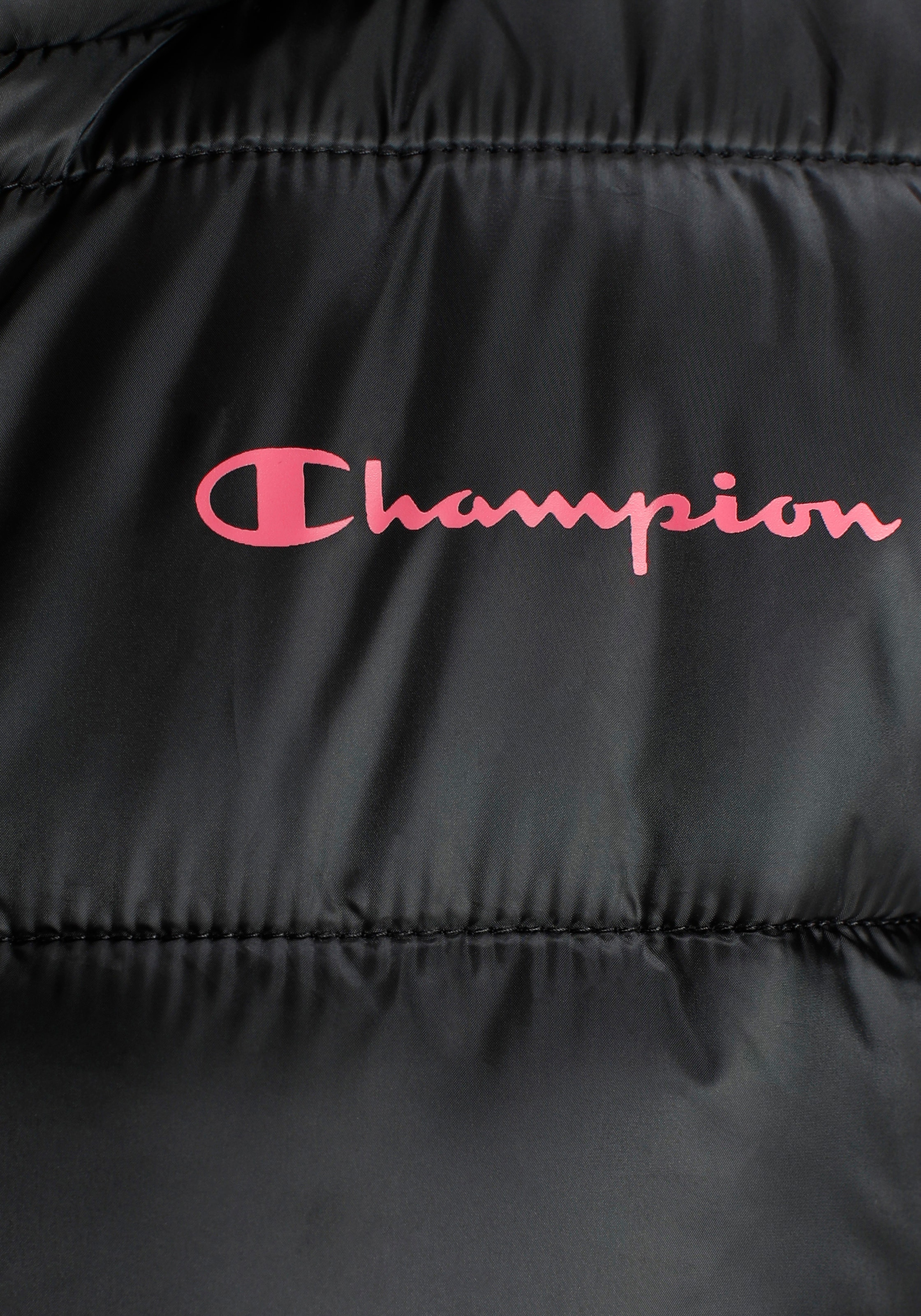 Champion Steppjacke »Outdoor Hooded Jacket - für Kinder«, mit Kapuze, für Kinder