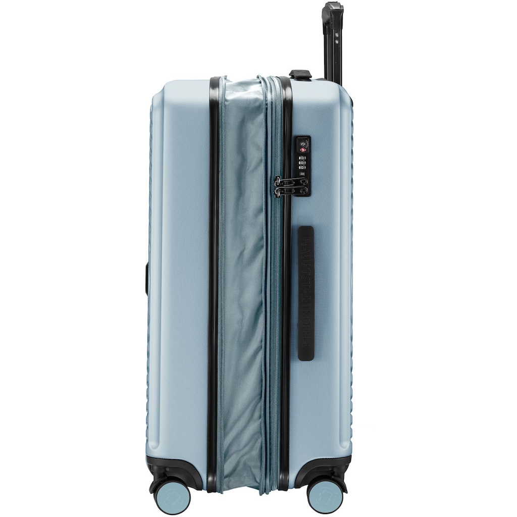 Hauptstadtkoffer Hartschalen-Trolley »Mitte, pool blue, 77 cm«, 4 Rollen