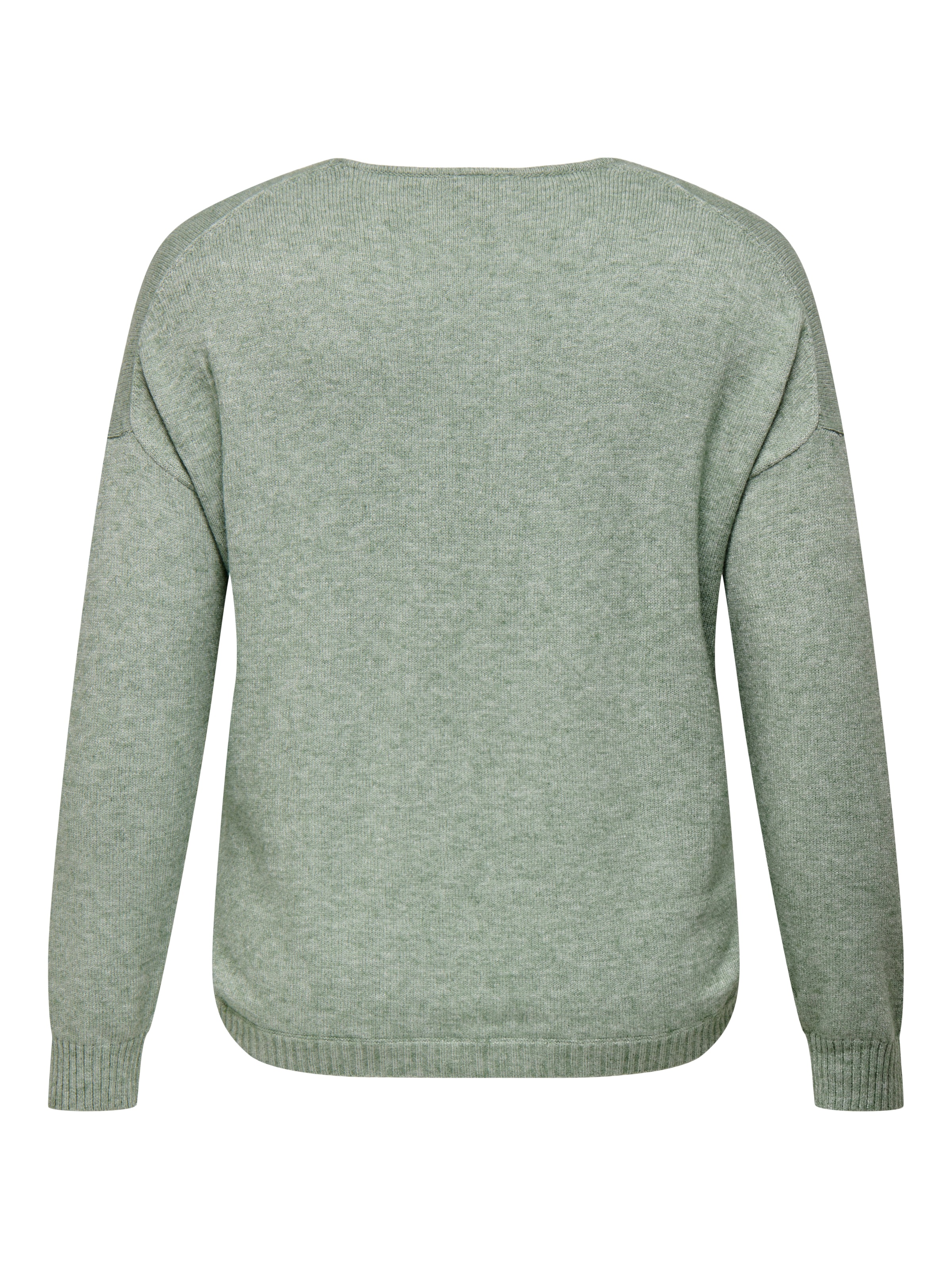 ONLY CARMAKOMA V-Ausschnitt-Pullover »CARMARGARETA LS PULLOVER KNT NOOS«