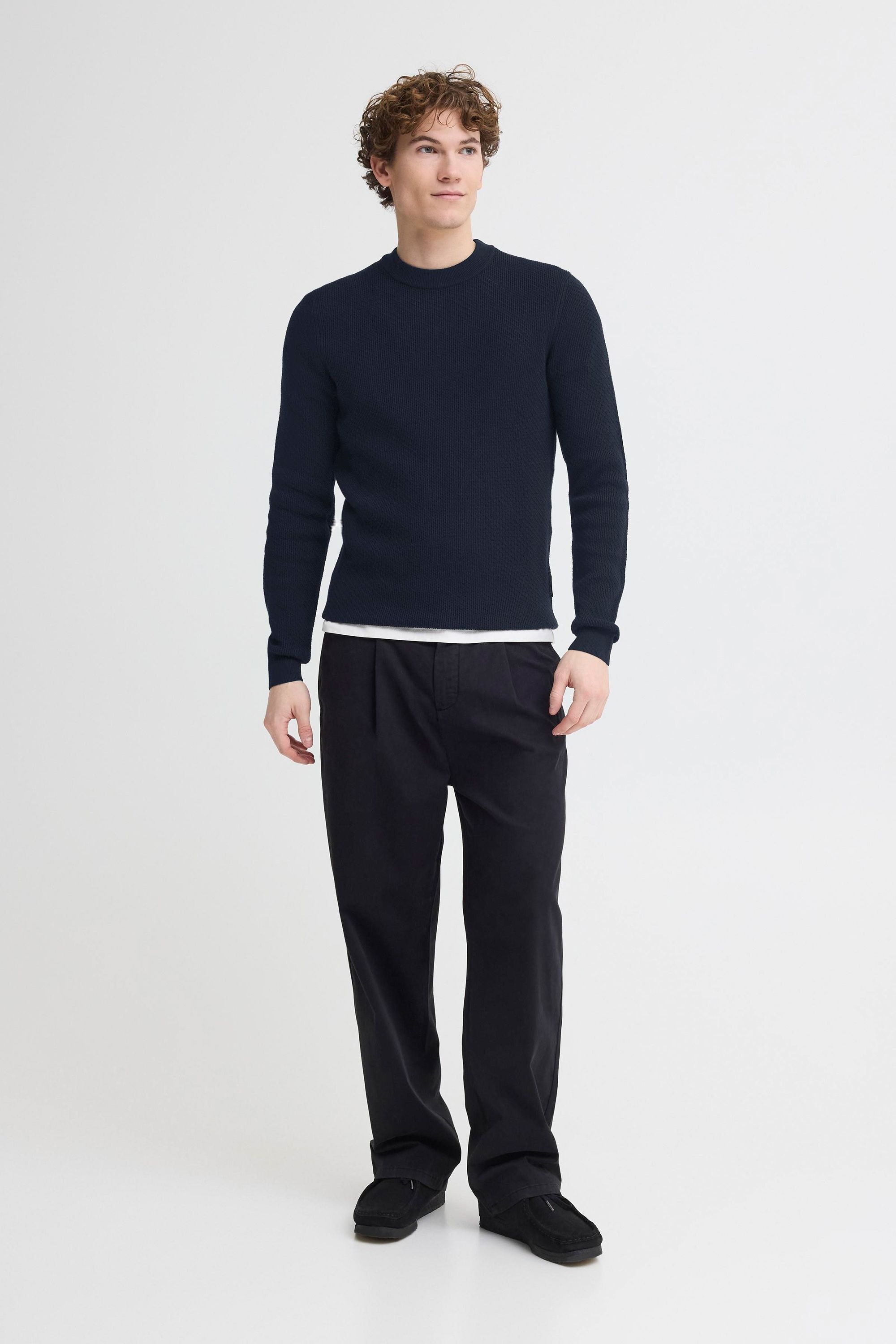 Casual Friday Strickfleece-Pullover »Strickpullover CFIsaksson«