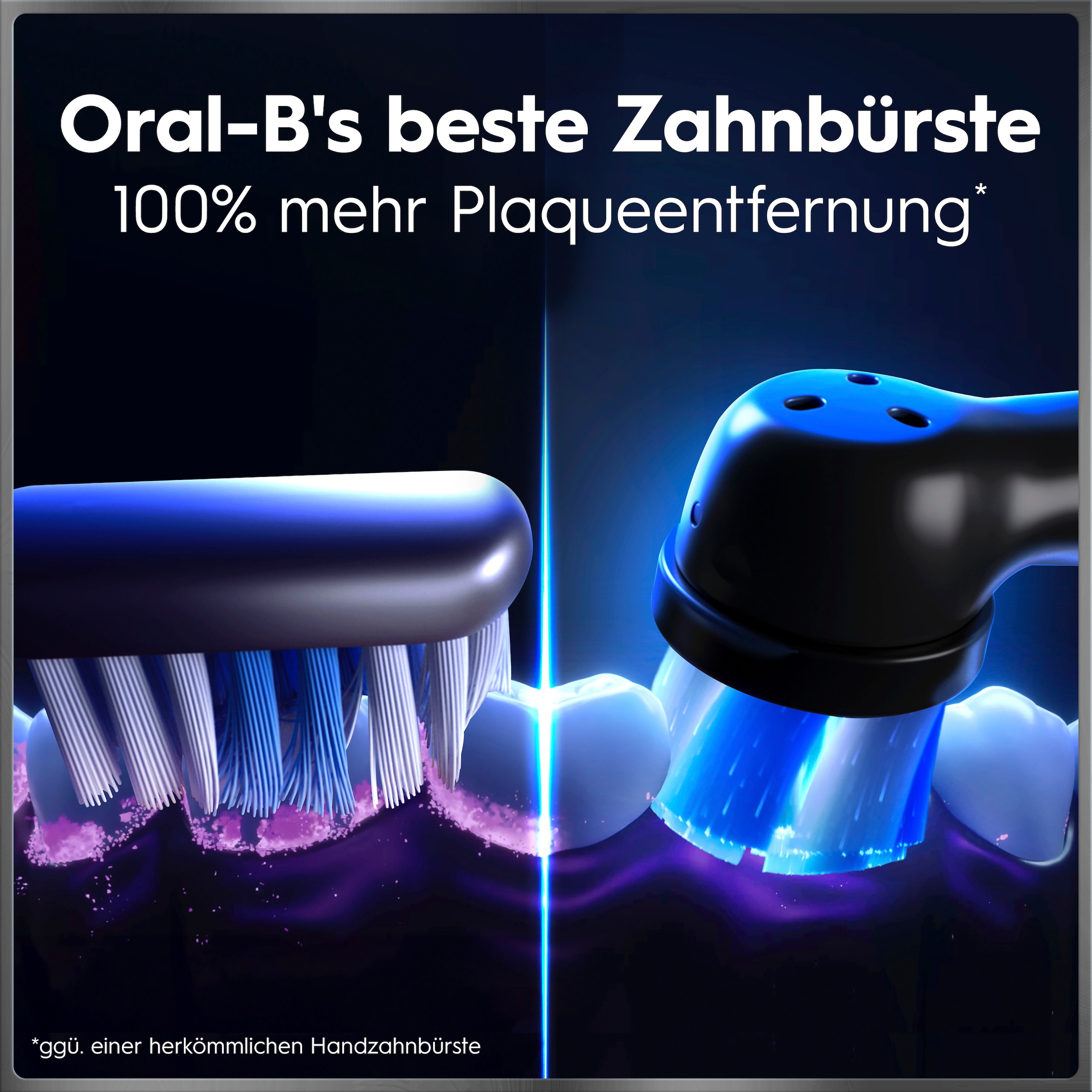 Oral-B Elektrische Zahnbürste »iO Series 10 Luxe Edition« 1 Stk. Aufsteckbürsten Magnet-Technologie