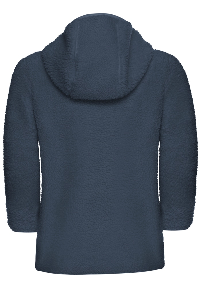 Jack Wolfskin Fleecejacke »ICE CURL HOOD JACKET K« mit Kapuze Übergangsjacke mit Kapuze, mit Brusttasche mit Reißverschluss