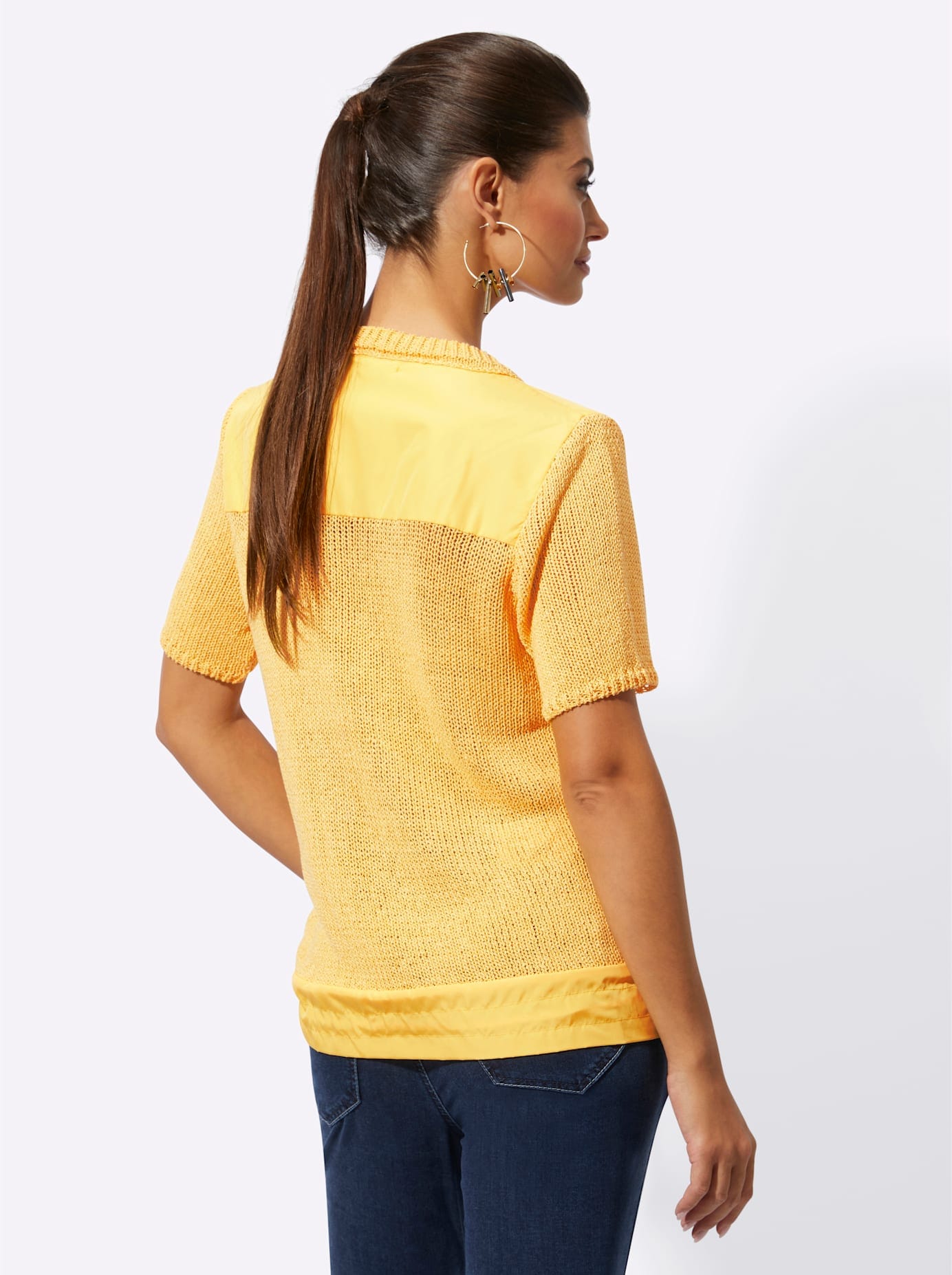 creation L Kurzarmpullover »Pullover«