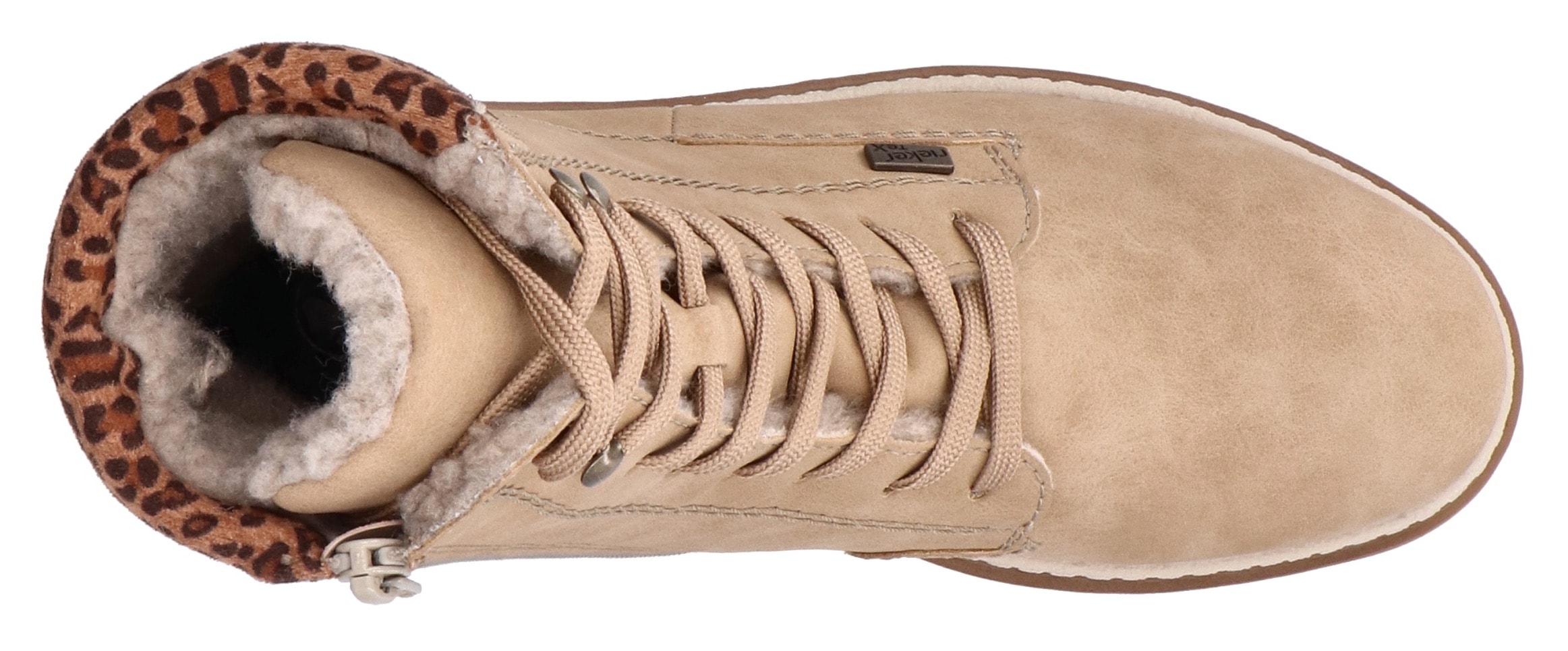 Rieker Winterstiefelette  Plateauboots, Schnürboots mit wasserabweisender riekerTEX-Membran