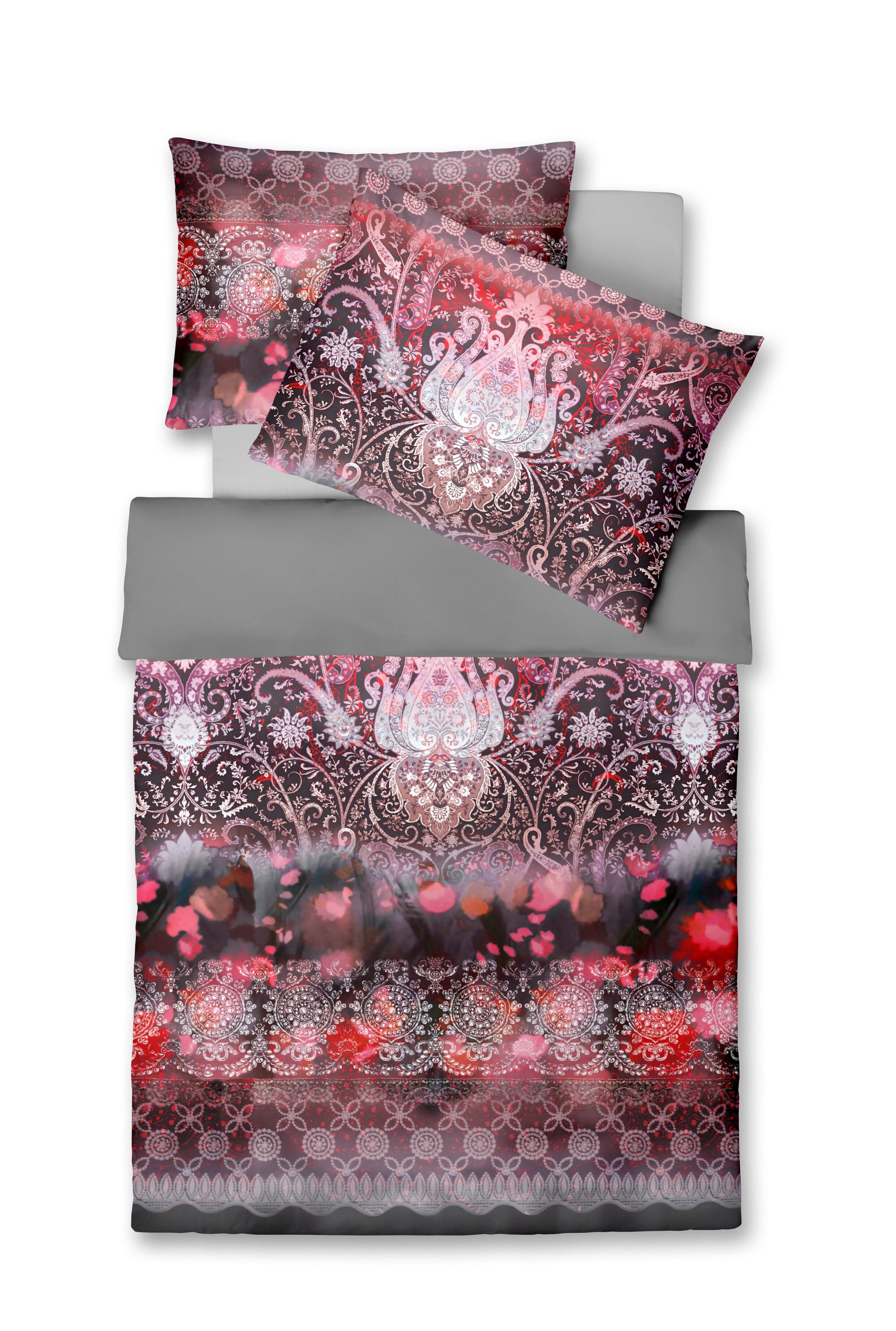 fleuresse Wendebettwäsche »Classic Art, Mako-Satin aus 100 % Baumwolle«