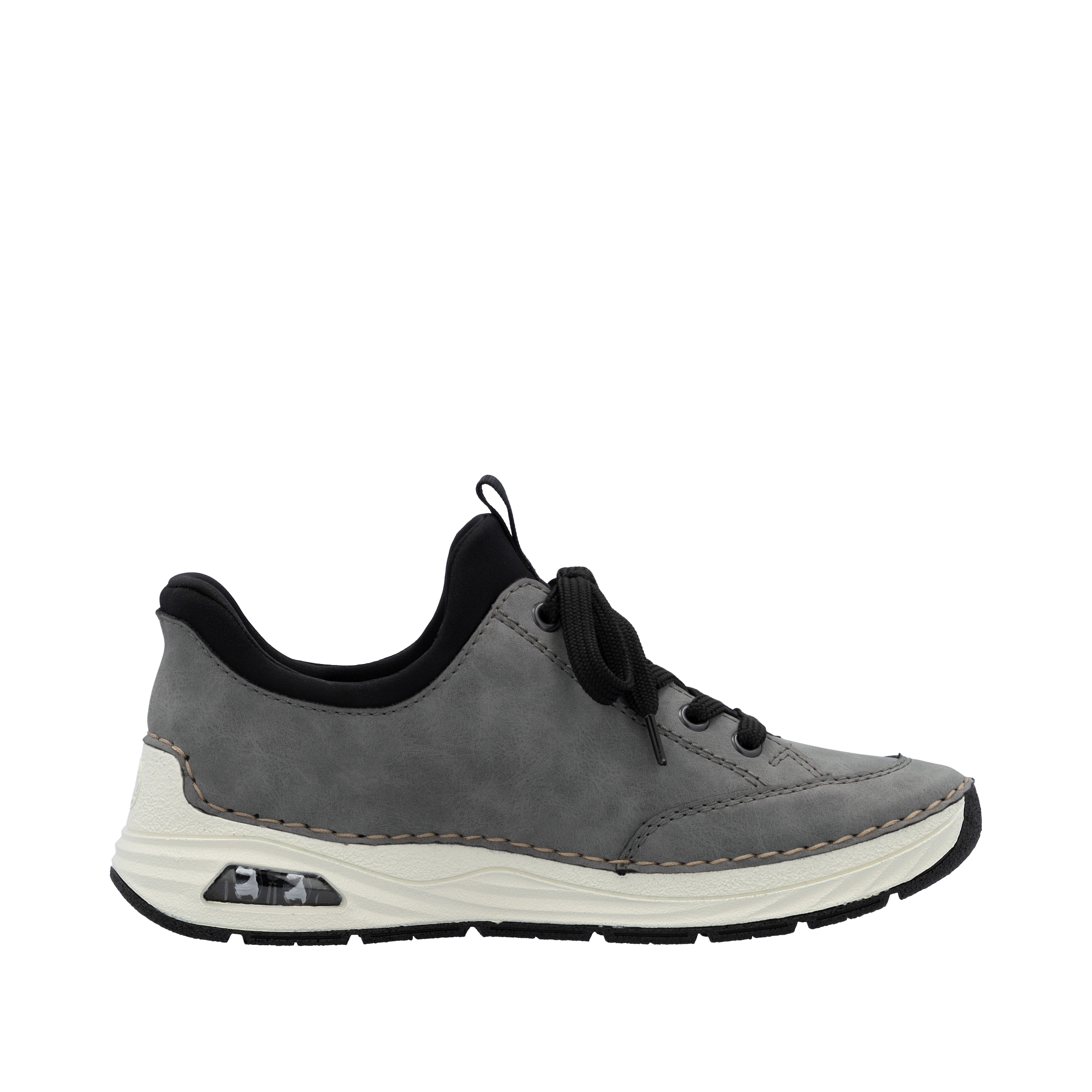 Rieker Slip-On Sneaker »Ready2GO«, Schlupfschuh, Halbschuh, Freizeitsneaker mit aufgesetzter Schnürung