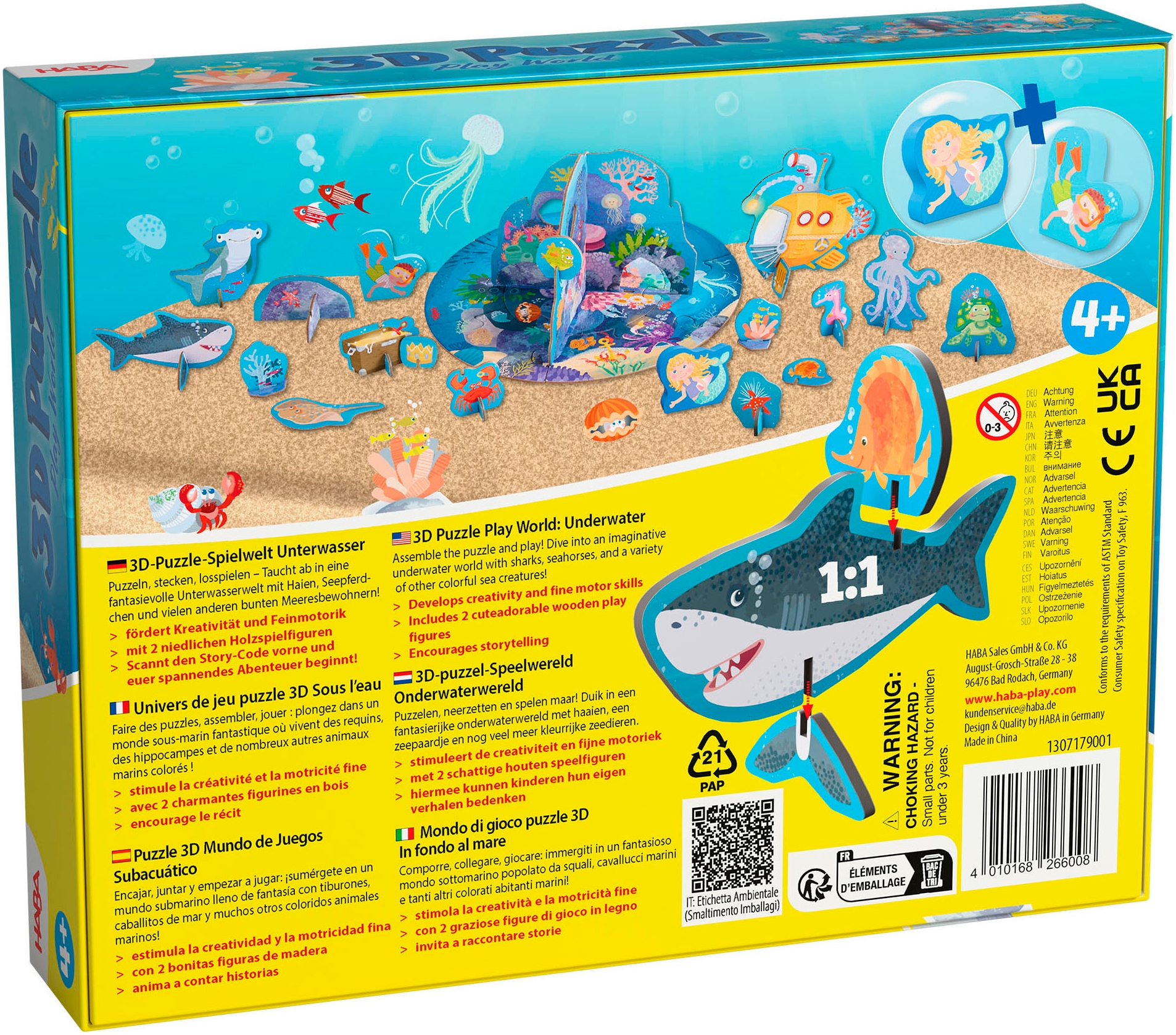 Haba Puzzle »3D Spielwelt Unterwasser«