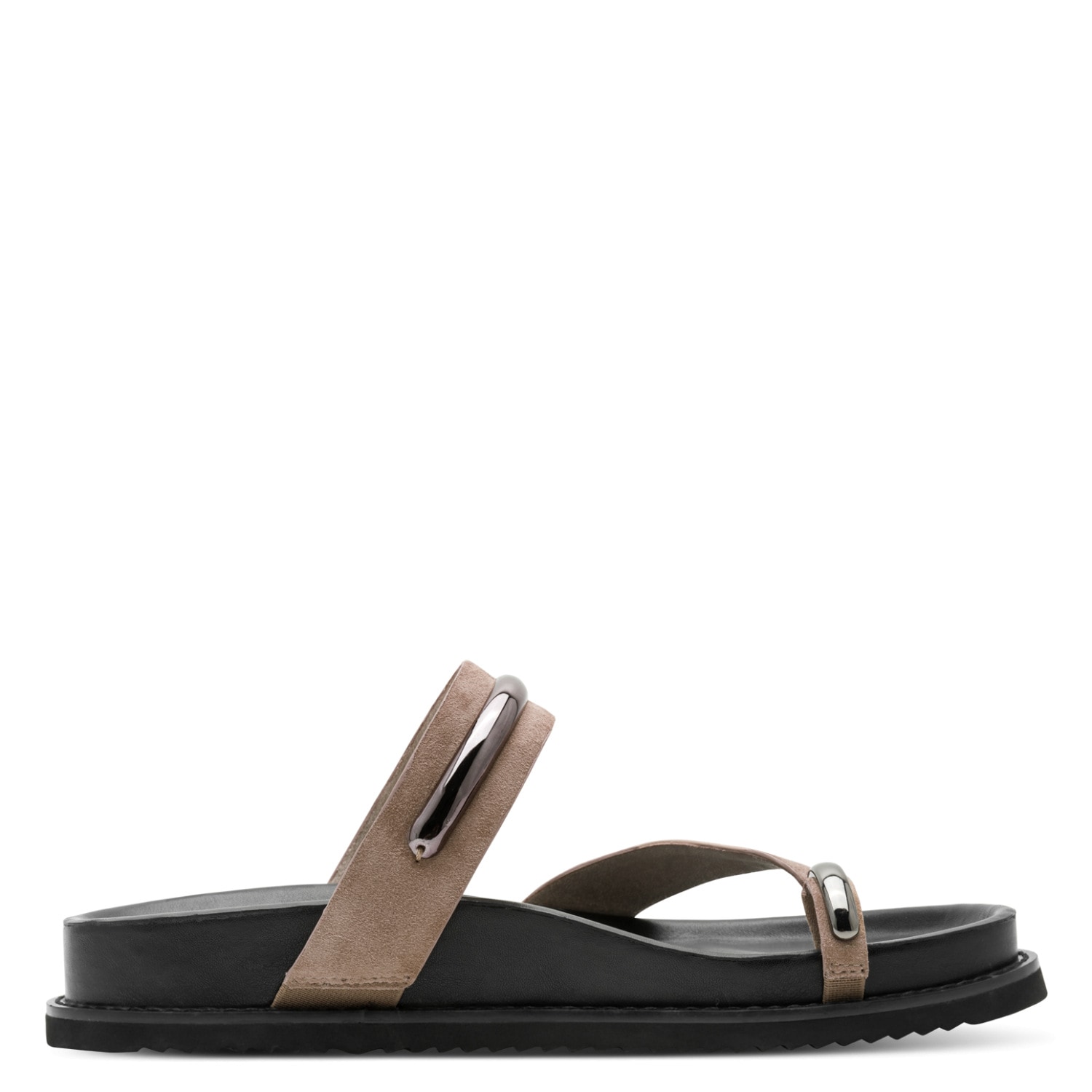 Tamaris Dianette  Sommerschuh, Pantolette, Zehentrenner mit Schmuckelementen