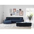 DOMO collection Ecksofa »Treviso«, wahlweise mit Bettfunktion