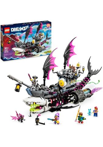Konstruktionsspielsteine »Albtraum-Haischiff (71469), LEGO® DREAMZzz™«, (1389 St.)