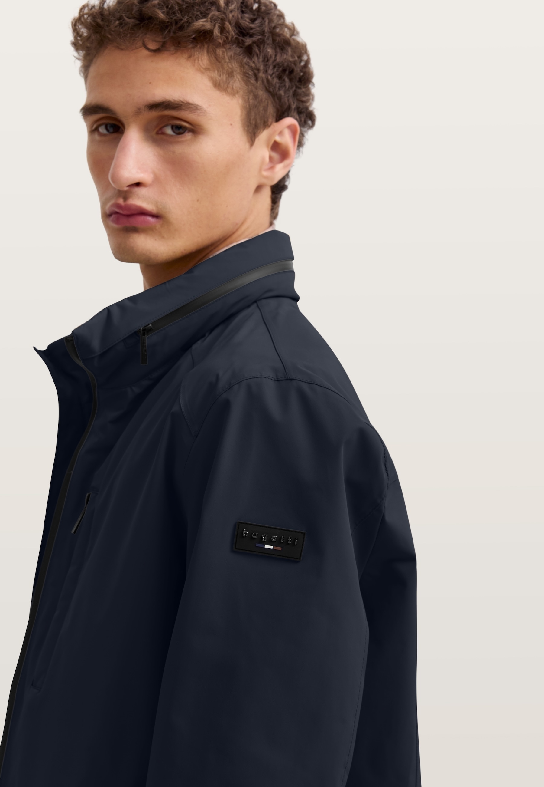 bugatti Regenjacke »Regular Fit« wasserdicht winddicht atmungsaktiv RainSeries