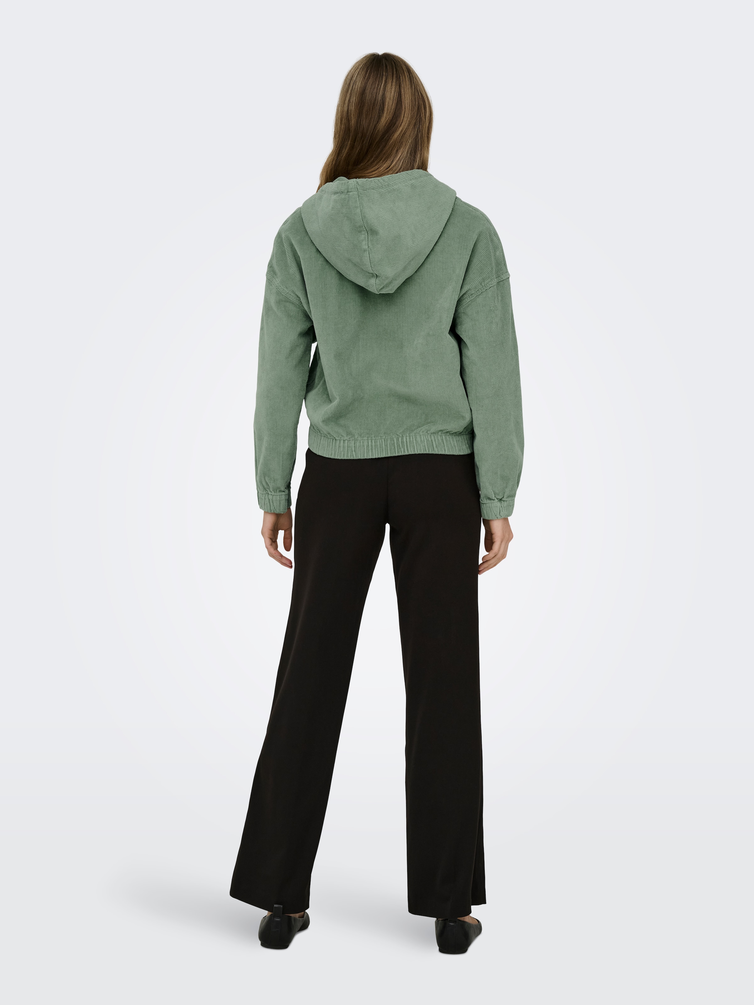 ONLY Cordjacke »ONLKENZIE L/S CORD JACKET PNT NOOS« mit Kapuze