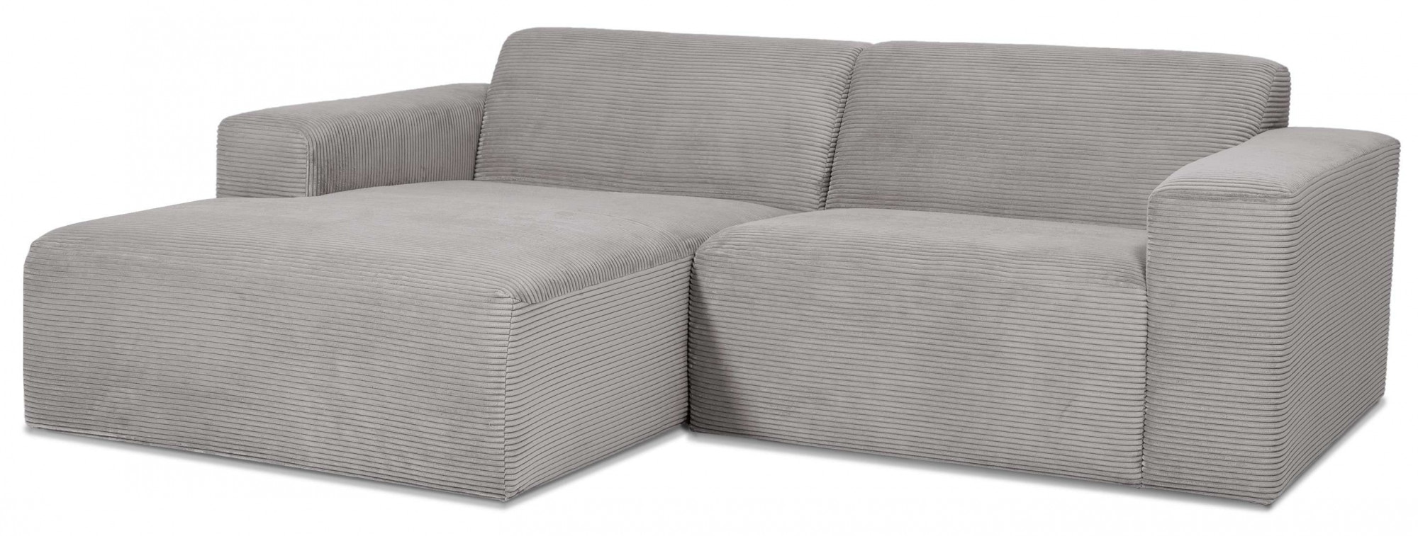 INOSIGN Ecksofa »Koa,228cm, L-Form, Modulsofa, Webstoff, Cord«, Designsofa in Cord, weicher Lounge-Sitzkomfort