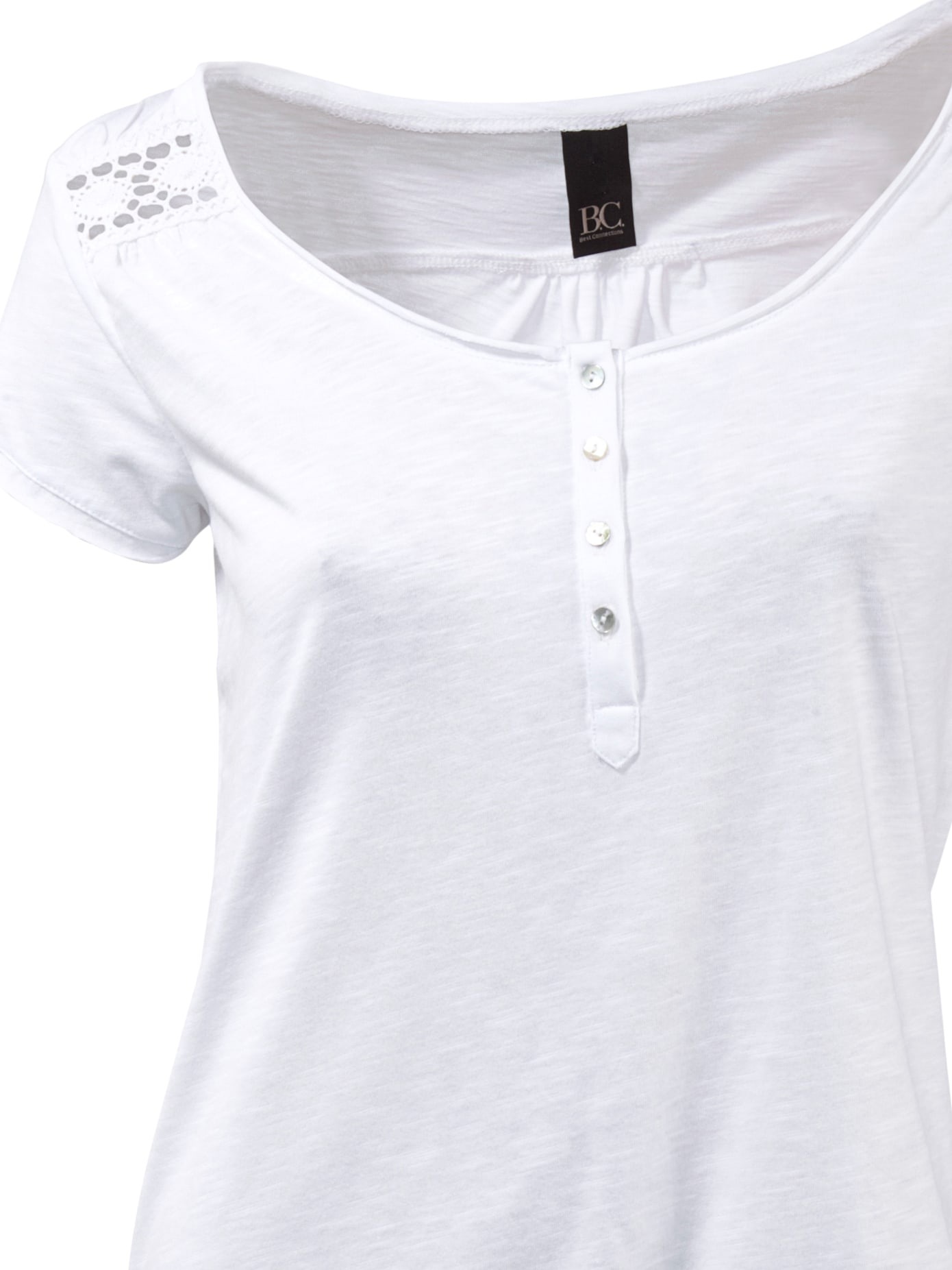 heine Rundhalsshirt »Rundhals-Shirt«, (1 tlg.)