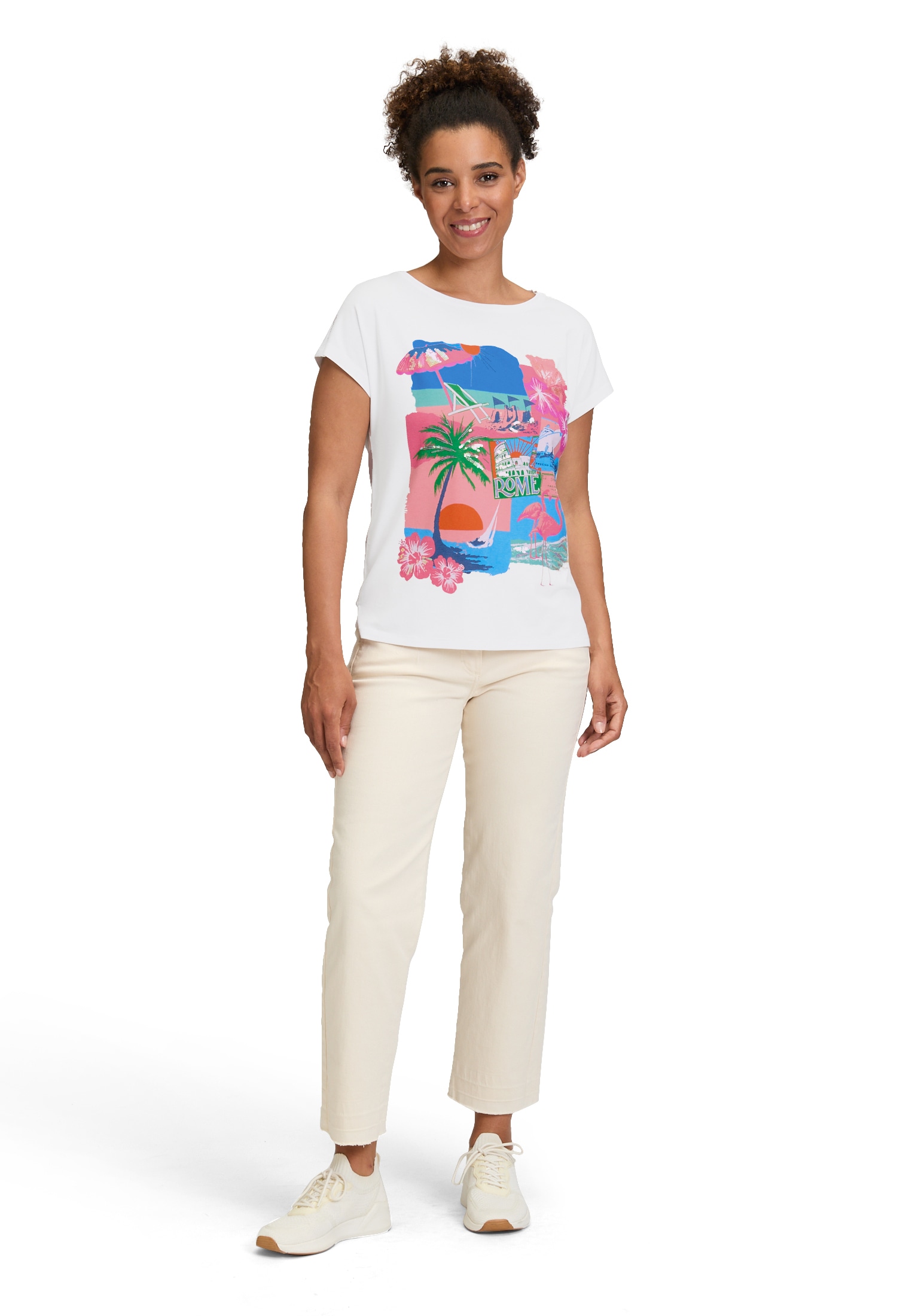 Betty Barclay Kurzarmshirt »Basic Shirt mit Aufdruck«