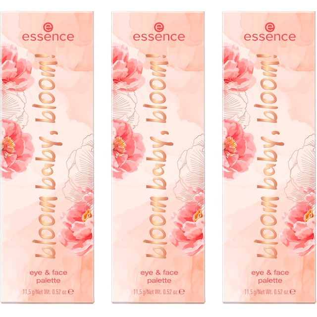 Essence Lidschatten-Palette »bloom baby, bloom! eye & face palette« online  kaufen | UNIVERSAL