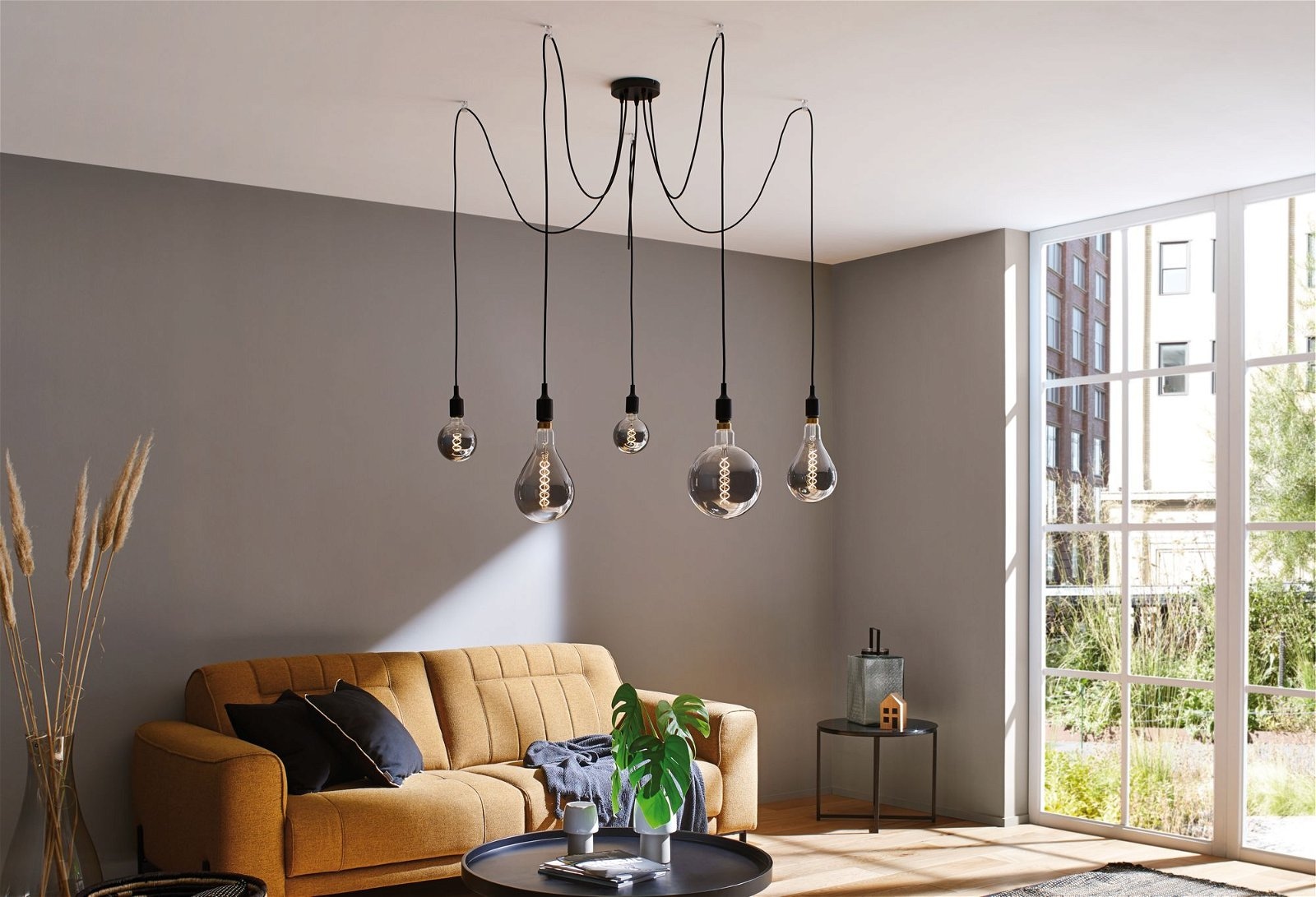 Paulmann LED-Leuchtmittel »BigDrop 200lm 1800K smoke 7W doppel spiral 230V Filament«, 1 St.