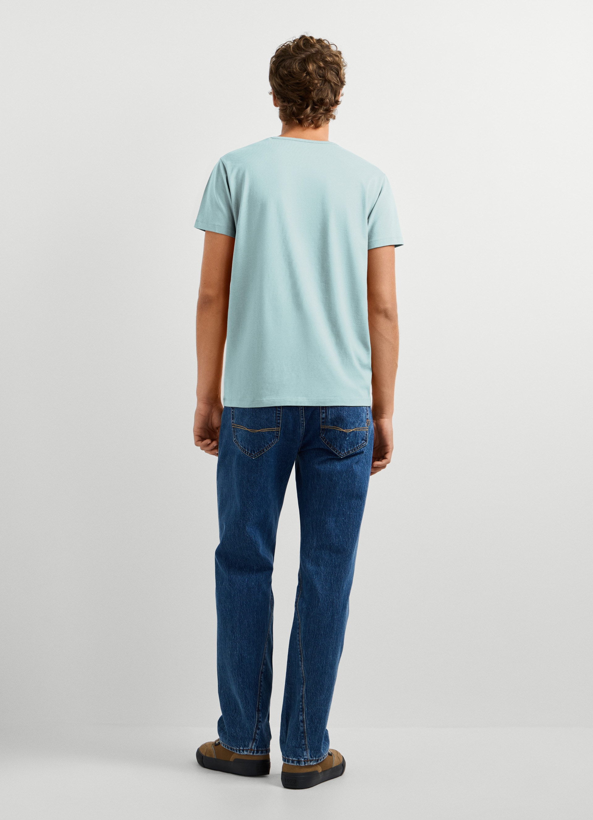 Pepe Jeans T-Shirt »ORIGINAL BASIC 3N« Rundhals mit kleinem Logodruck
