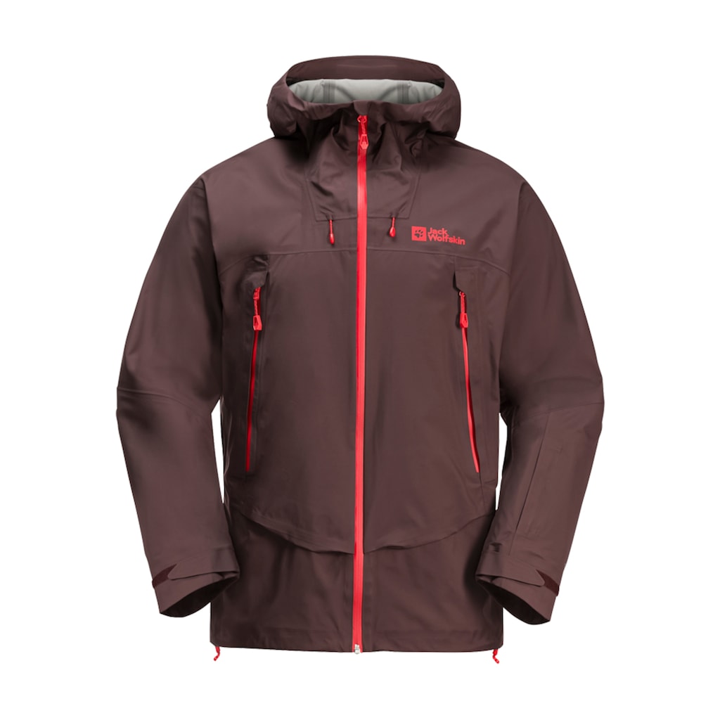 Jack Wolfskin Skijacke »ALPSPITZE PRO 3L JKT M«, mit Kapuze