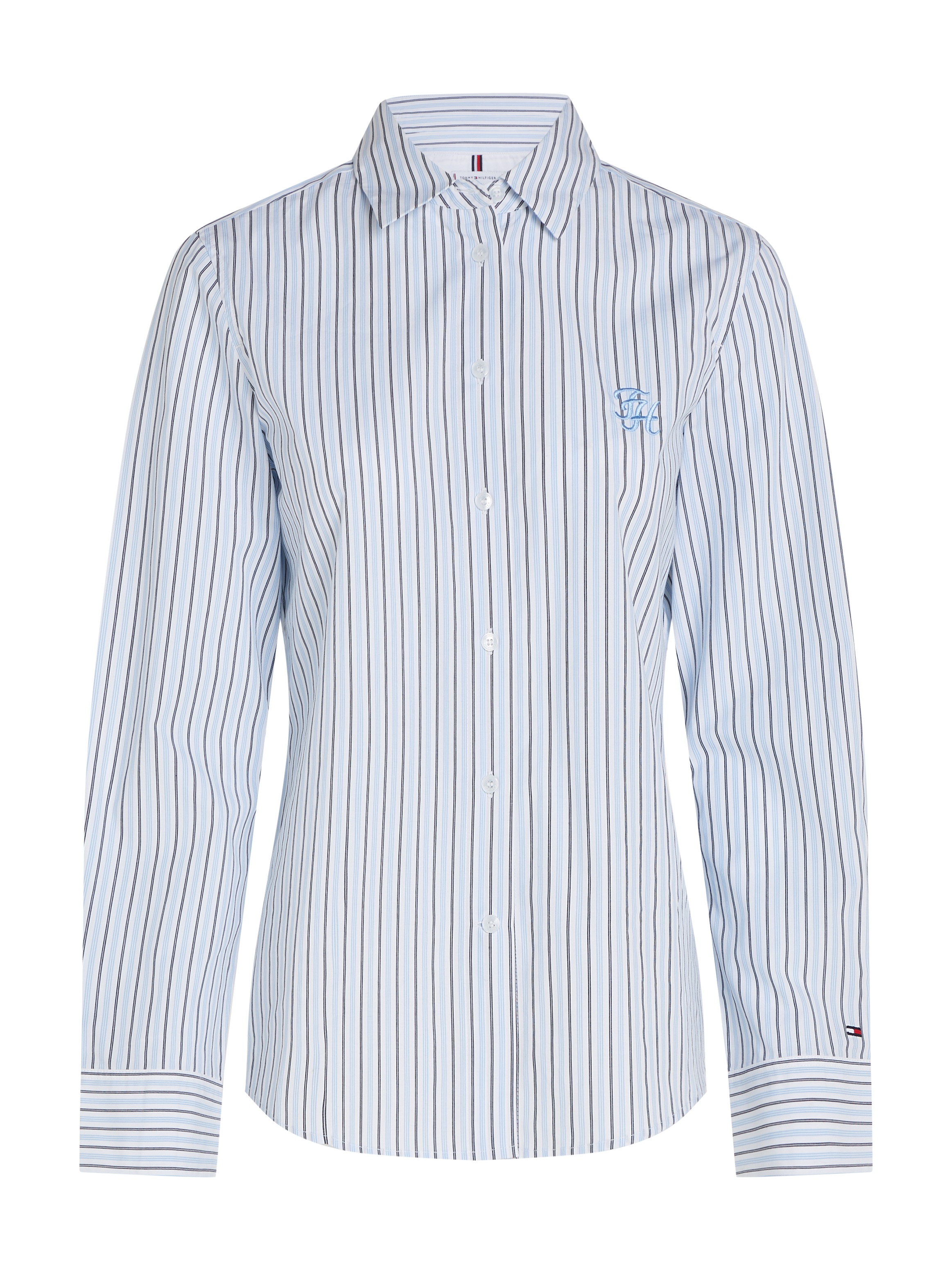 Tommy Hilfiger Hemdbluse »STRIPE REGULAR SHIRT«, mit Streifendessin