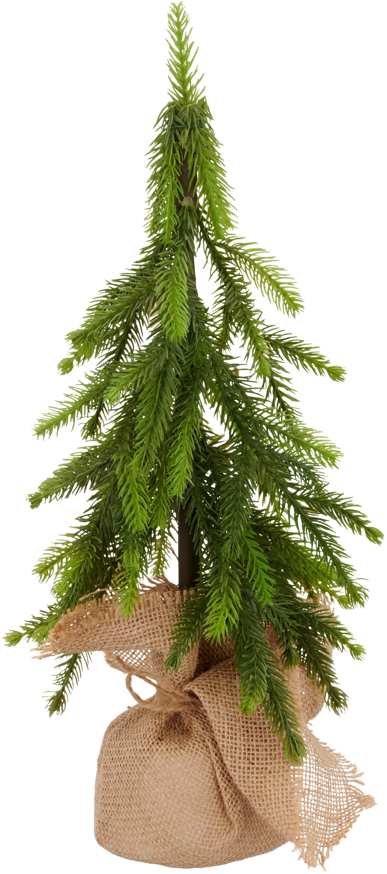 Creativ green Winterliche Kunstpflanze »Tannenbäumchen« im Set aus 2 Größen