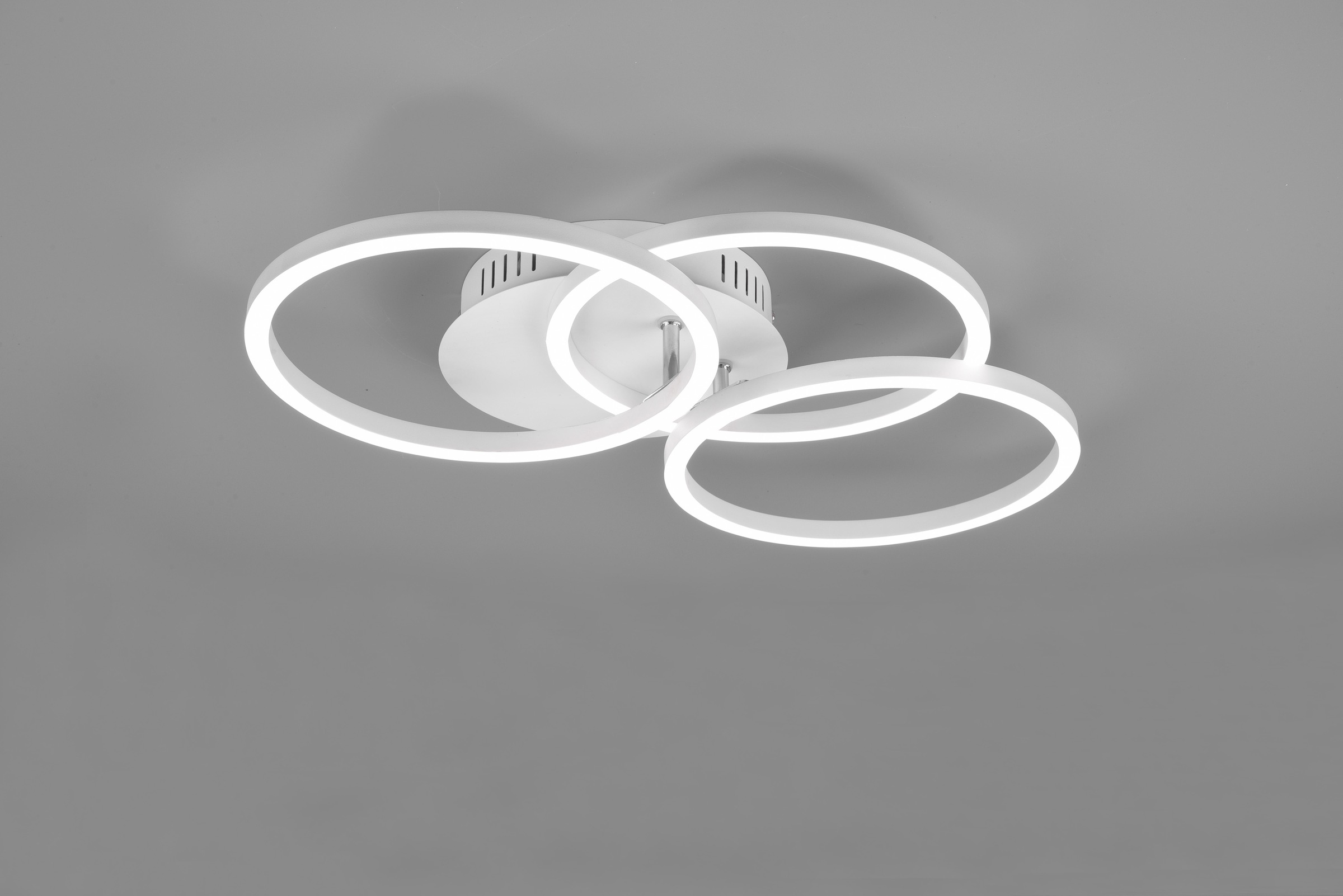 Fernbedienung Deckenlampe kaufen 3 Jahren weiß »Circle«, schwenkbaren flammig-flammig, mit mit online inkl. XXL Garantie TRIO / | 1 Leuchten Ringen Deckenleuchte LED matt