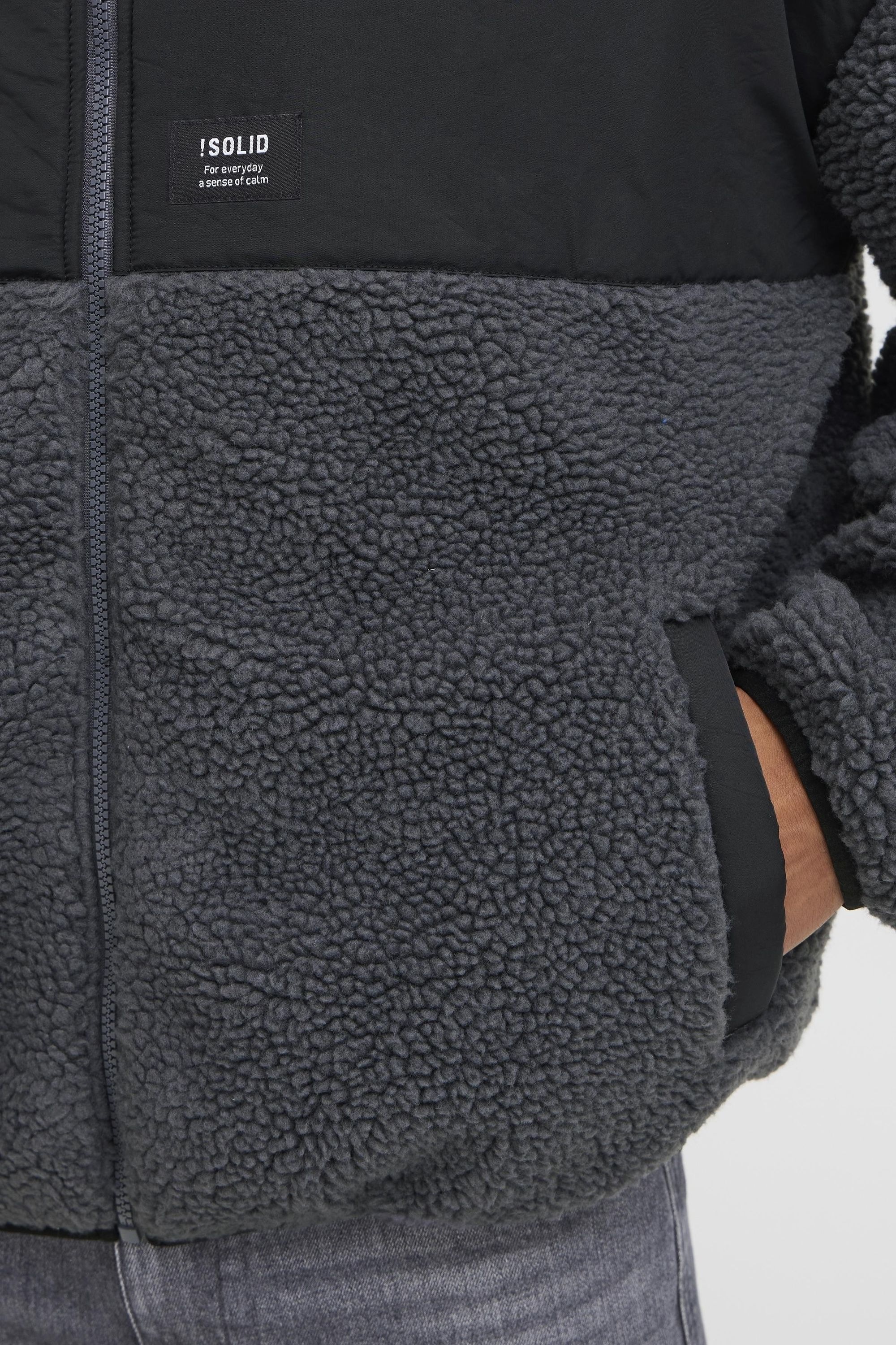 !Solid Fellimitatjacke »Fellimitatjacke SDMark«