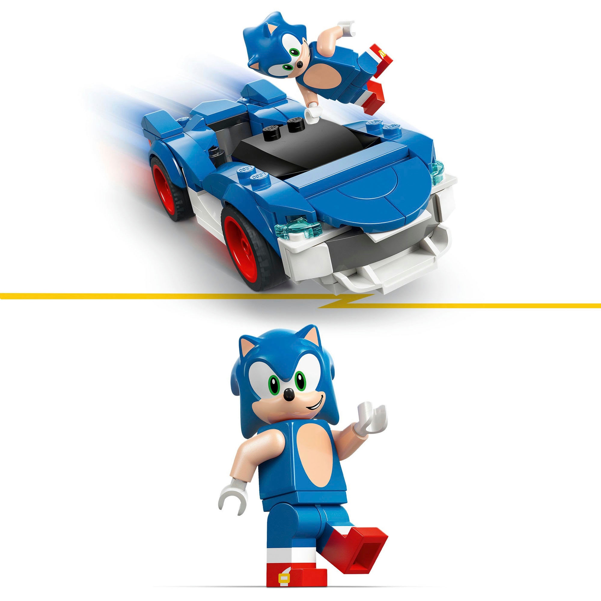 LEGO® Konstruktionsspielsteine »Sonic: Speedster Lightning (77117), LEGO Sonic«
