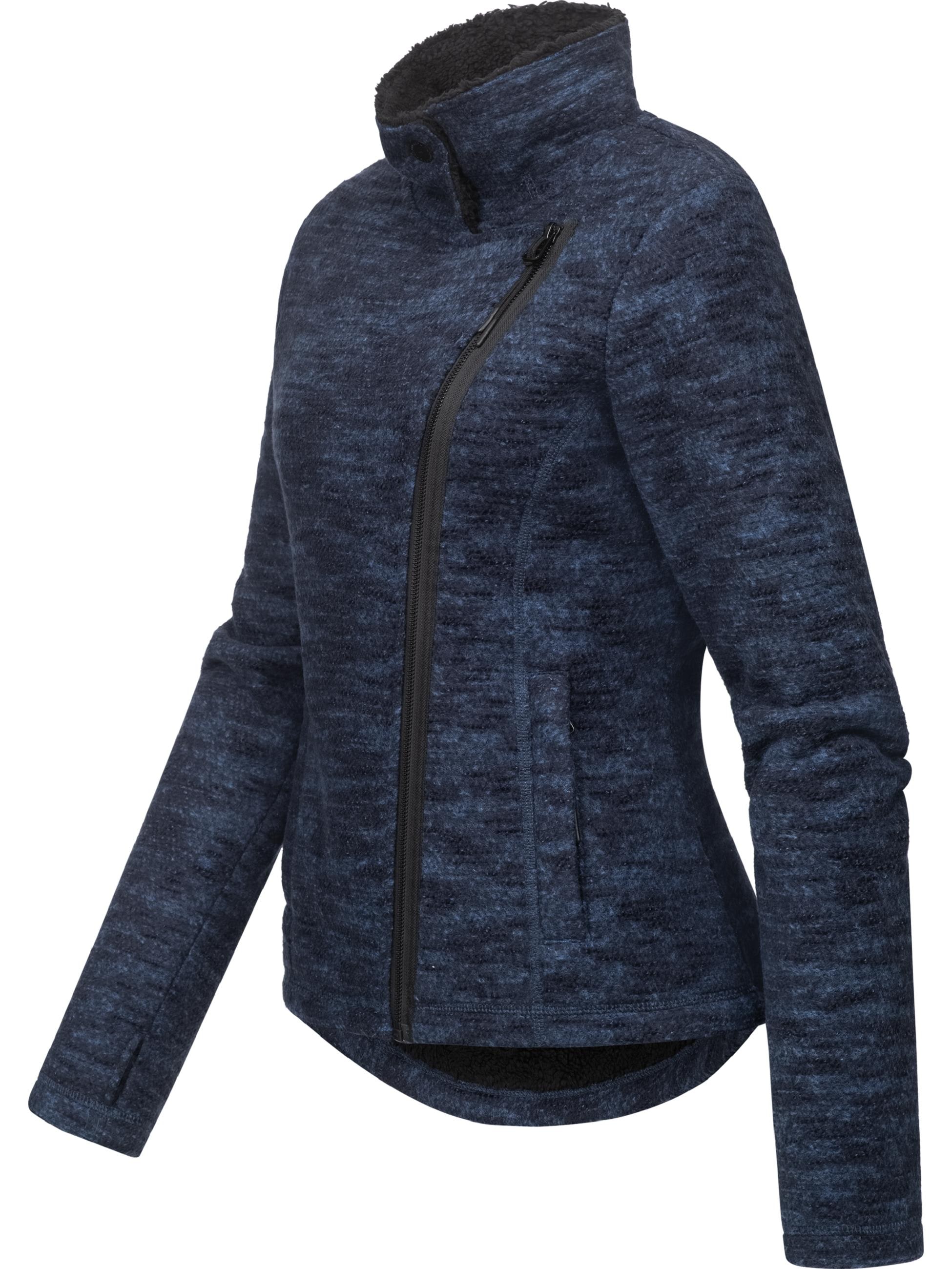 Ragwear Strickfleecejacke »Strickfleecejacke Saskie Melange«