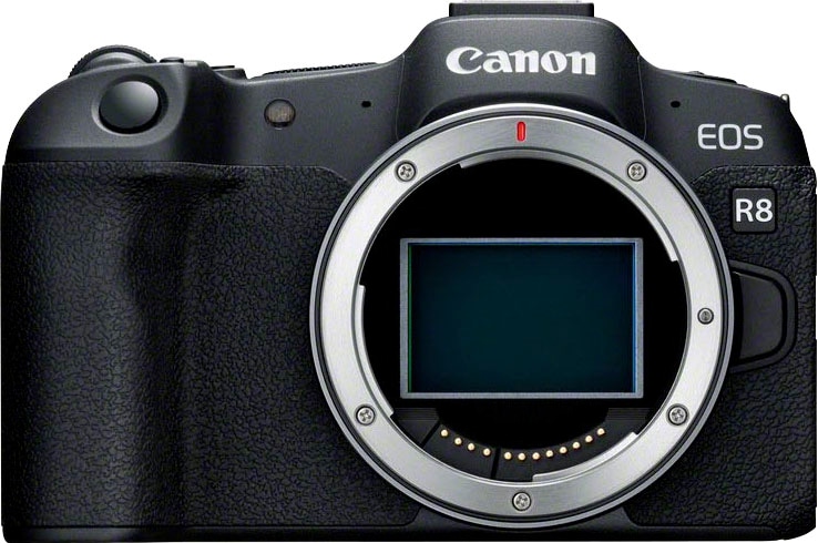 Canon Systemkamera »EOS R8 + RF 24-50mm F4.5-6.3 IS STM Kit«, RF 24-50mm F4. 5-6.3 IS STM, 24,2 MP, Bluetooth-WLAN, verfügbar ab 17.04.23 bei