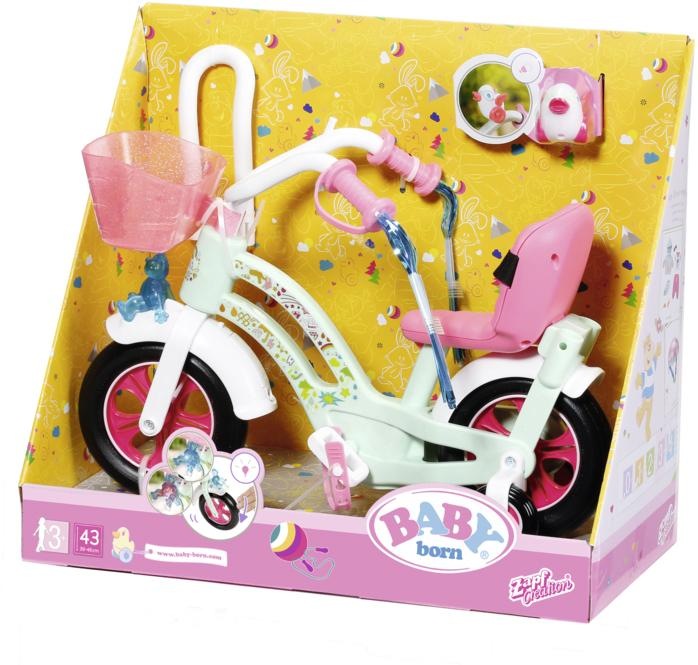 Baby Born Puppen Fahrzeug "Play & Fun Fahrrad" bei ♕ Universal.at