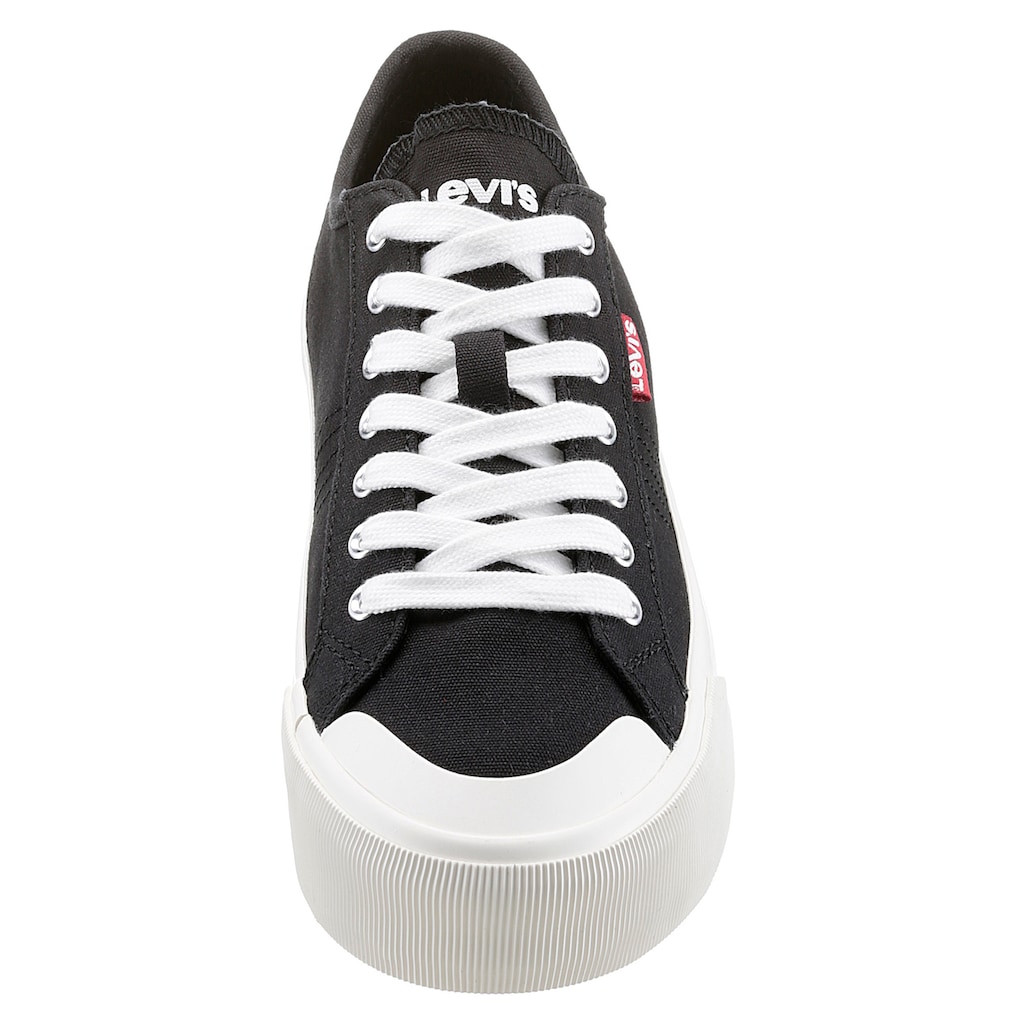 Levi's® Plateausneaker »HERNADES 3.0«, mit rotem Label, Freizeitschuh, Halbschuh, Schnürschuh