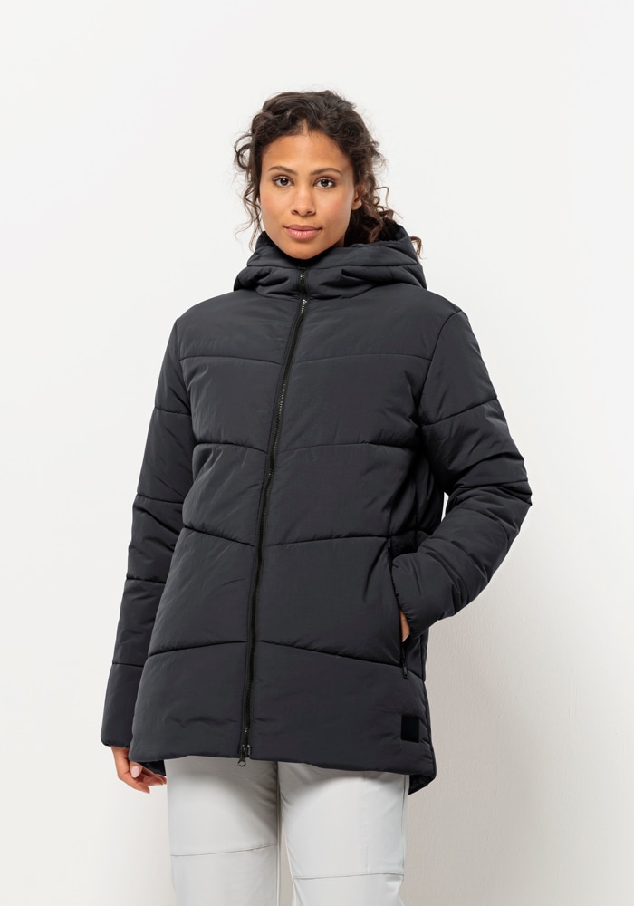 Funktionsjacke »KAROLINGER LONG JKT W«, mit Kapuze