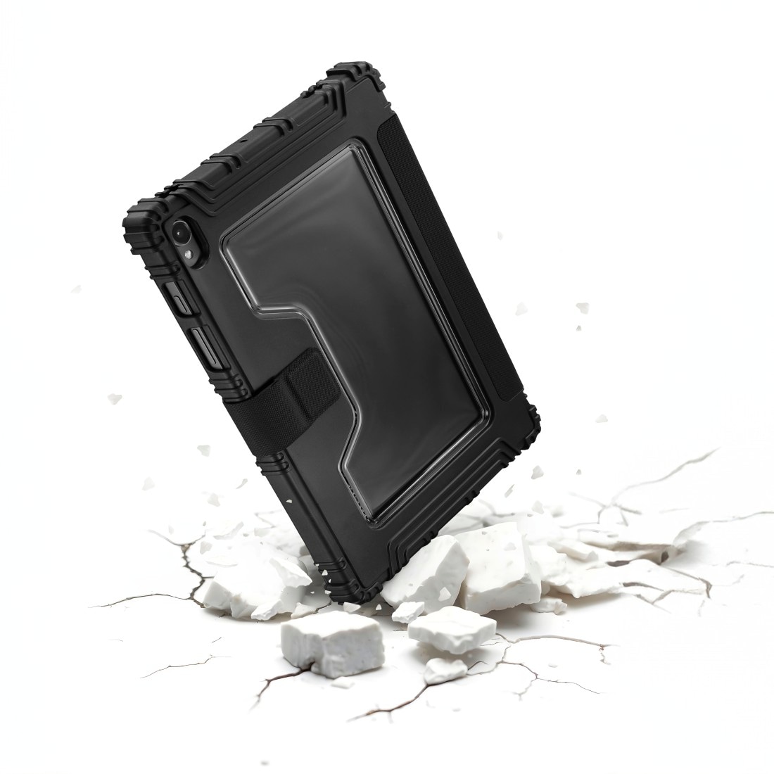Hama Tablet-Hülle »Outdoor-Tablet-Hülle für Samsung Galaxy Tab A11+/A9+ 11", schwarz« Samsung Galaxy Tab A11+ | Tablet Stoßfest, Kantenschutz, Stiftfach, Standfunktion, Magnetverschluss
