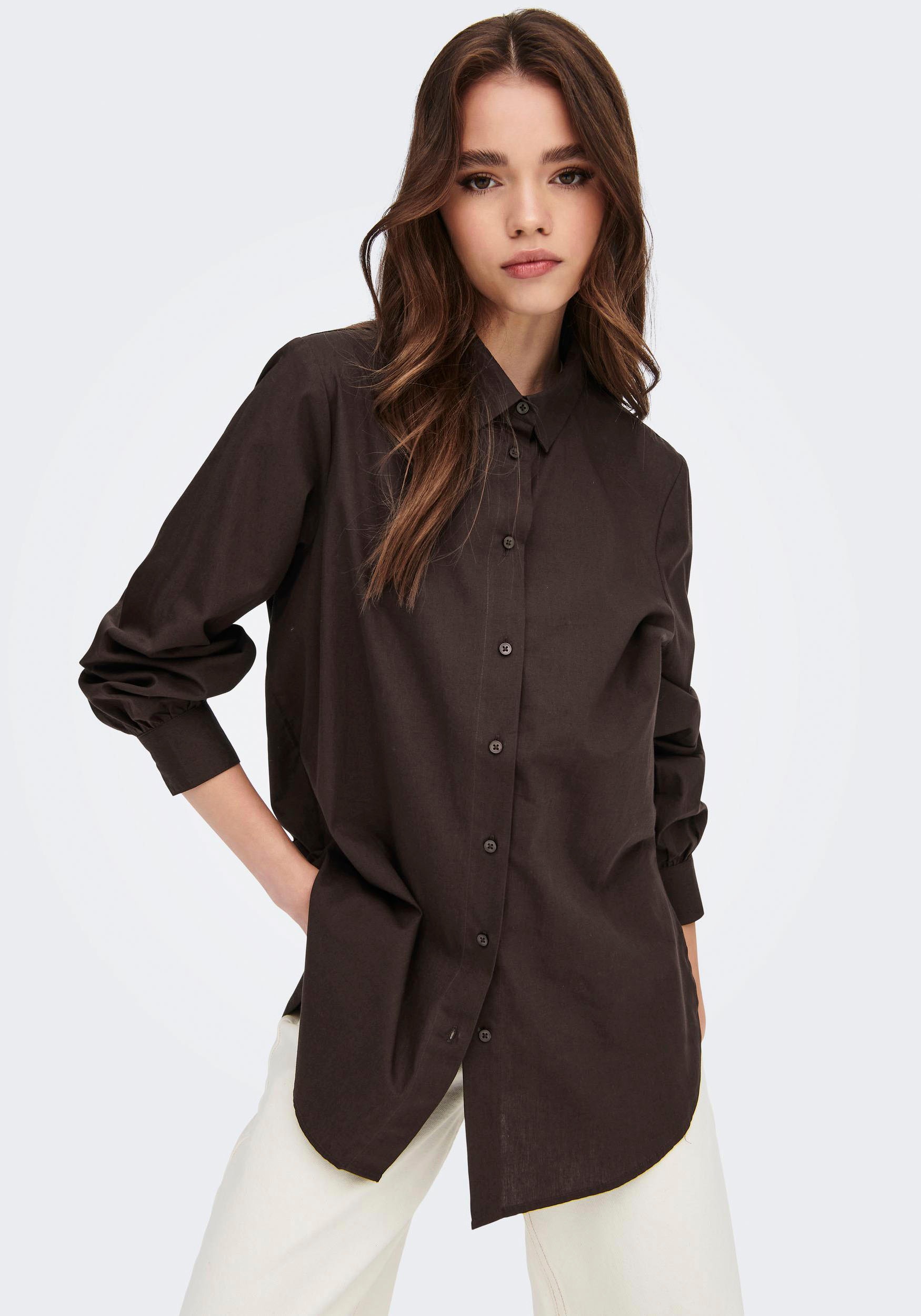 ONLY Longbluse »ONLNORA NEW L/S SHIRT WVN« kaufen