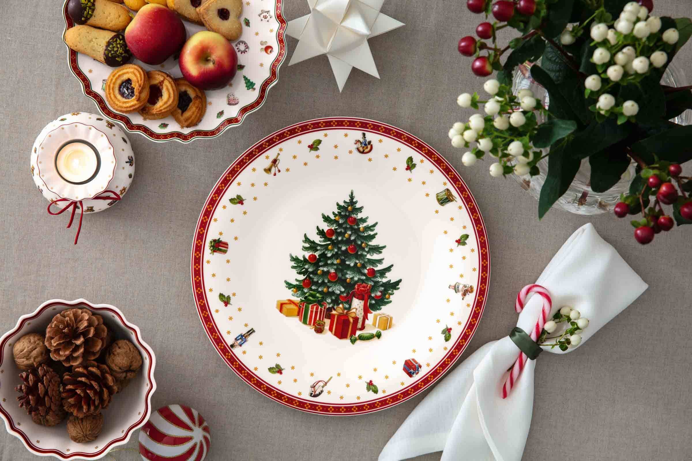 Villeroy & Boch Pizzateller »Platzteller Toy's Delight ø 30,2 cm bunt« Mikrowellengeeignet