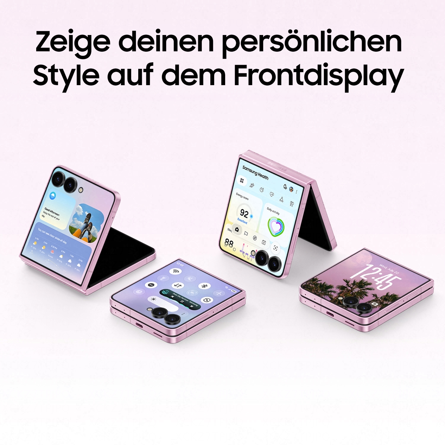Samsung Smartphone »Z Flip8« cream