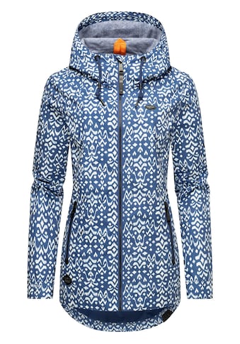 Outdoorjacke »Übergangsjacke Zuzka Ikat«, mit Kapuze