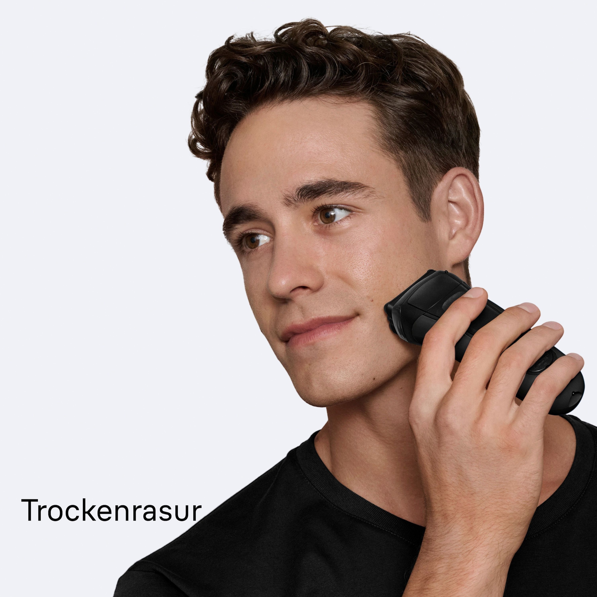 Braun Elektrorasierer »Series 3+ 3000s« 3 flexible Klingen, effizienter MicroComb Mitteltrimmer
