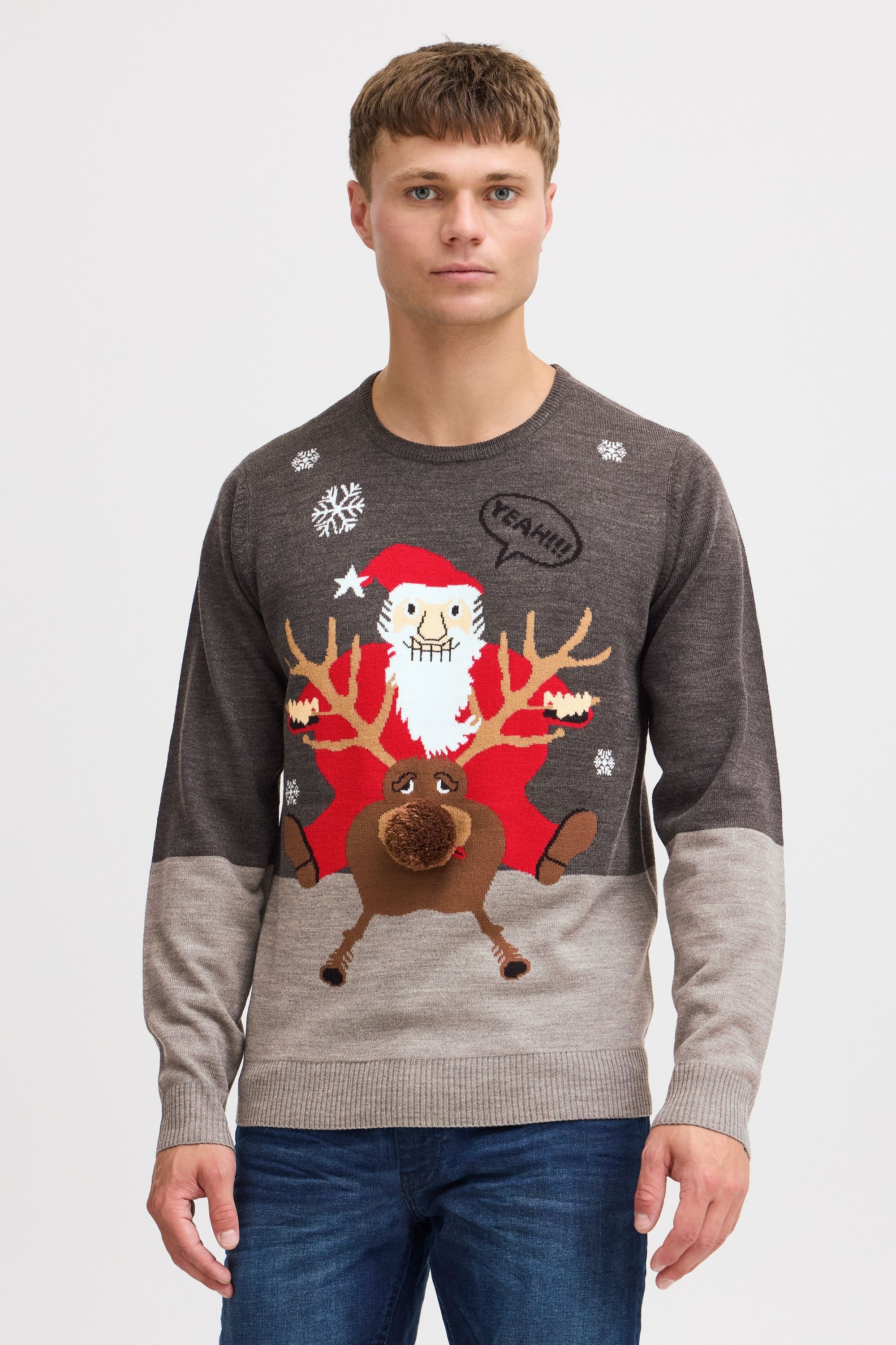 Blend Strickfleece-Pullover »Strickpullover BHRudolph«