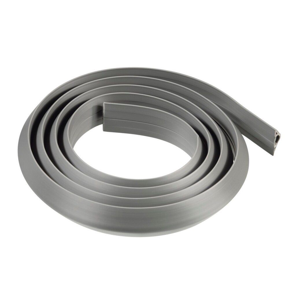 Hama Kabelkanal »Flexibler Kabelkanal, 180 x 3 x 1 cm, PVC, Grau«