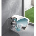 Villeroy & Boch Tiefspül-WC »Subway compact 2.0 verkürzt«, DirectFlush offener Spülrand ohne CeramicPlus Beschichtung, weiß