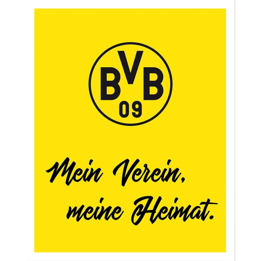 Wall-Art Poster »BVB Mein Verein, meine Heimat«, Landschaften