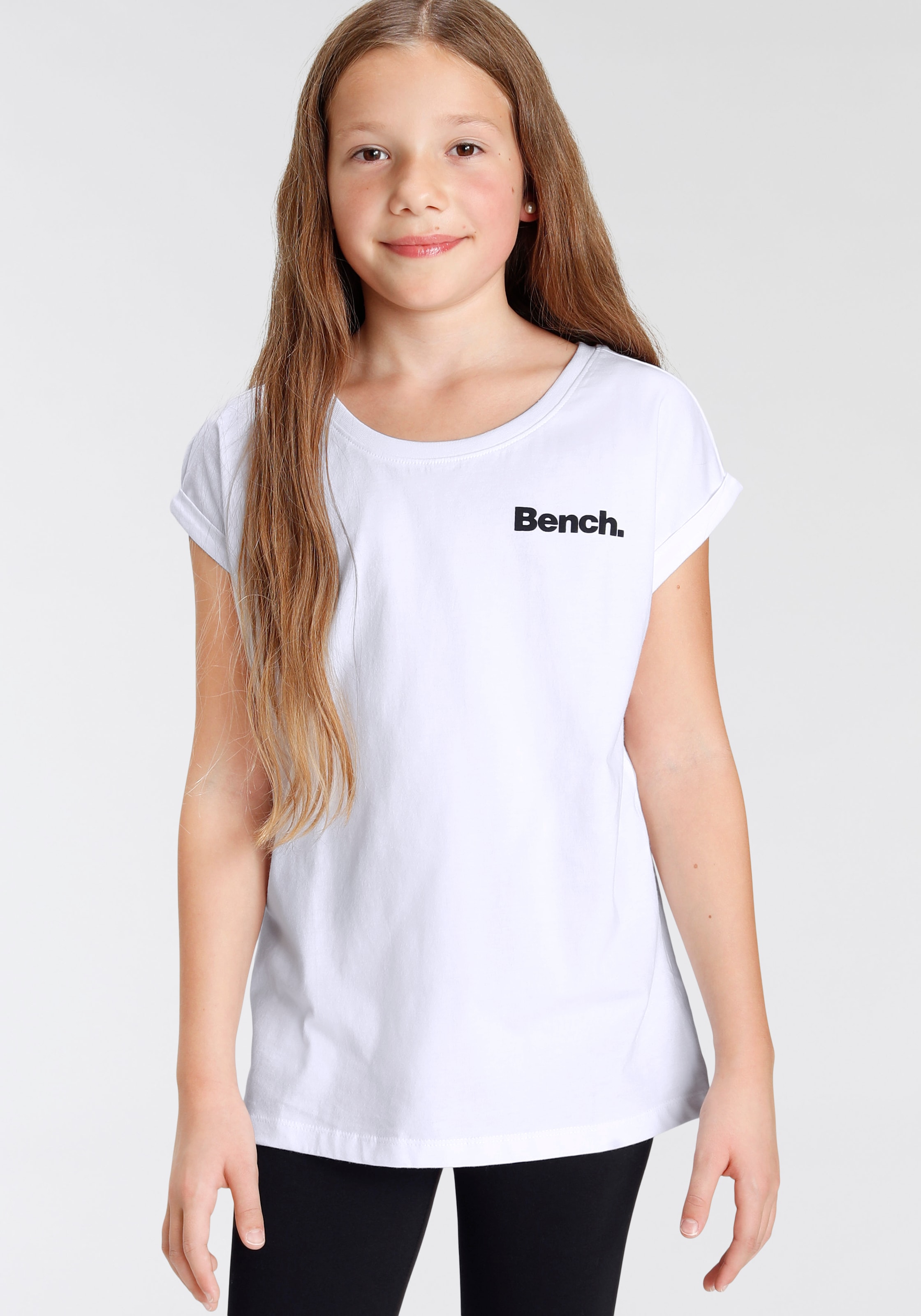 T-Shirt, mit Bench. bei Fotodruck ♕